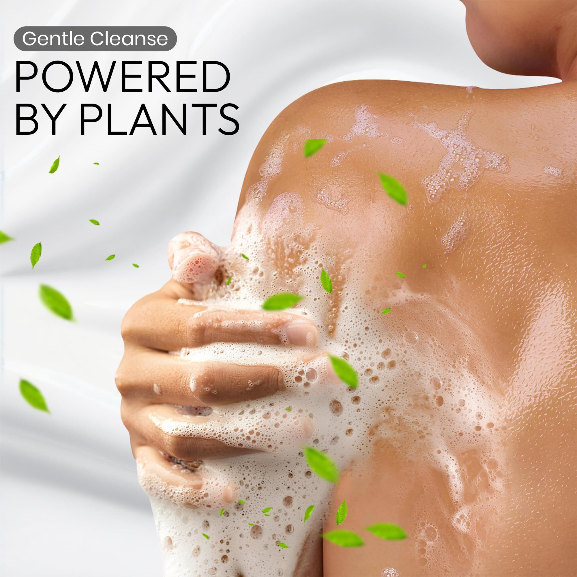 Botanist Moisturizing Body Wash For Dry & Sensitive Skin Women & Men, Organic Body Soap Gel With Shea Butter, Coconut Oil & Aloe From Japan, Paraben& Sulfate Free Water Lily& Raspberry 16.5 Fl Oz 2Ea