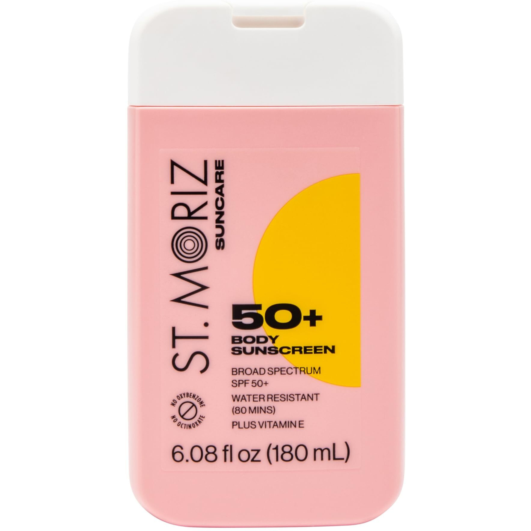 St Moriz Suncare Spf - Sunscreen - Broad Spectrum Protection Water Resistant Sunscreen Moisturizing Lotion + Vitamin E - Oxybenzone & Octinoxate Free - Vegan - Body, 50, Sun Protection Factor (Spf)