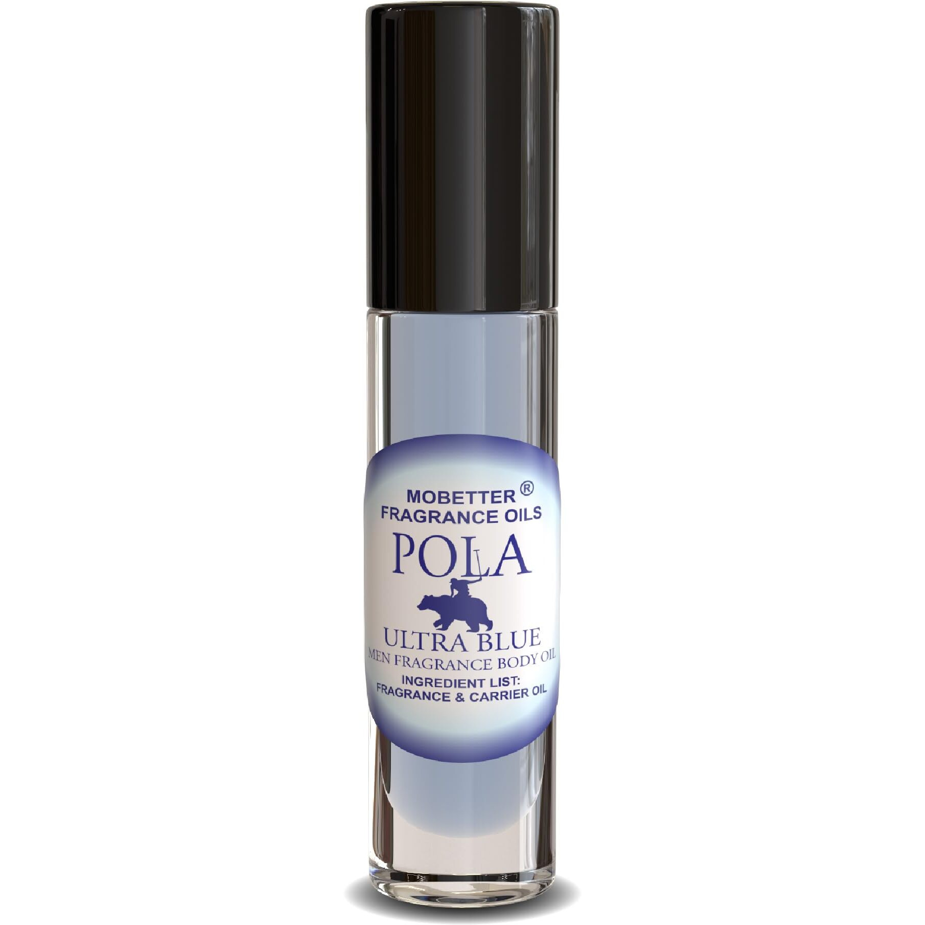 Mobetter Fragrance Oils Pola Ultra Blue Cologne Body Oil For Men (10Ml Roll On)