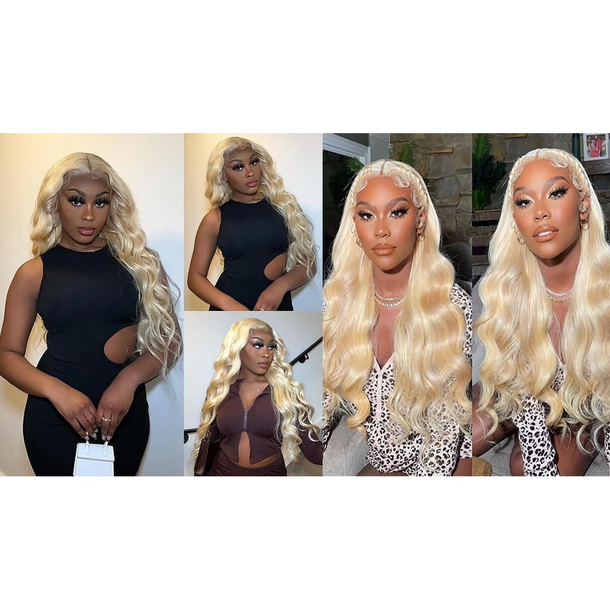 613 Bundles Human Hair Blonde Bundles Body Wave Bundle 24 26 28 Inch Soft And Healthy Brazilian Virgin Remy Hair Unprocessed