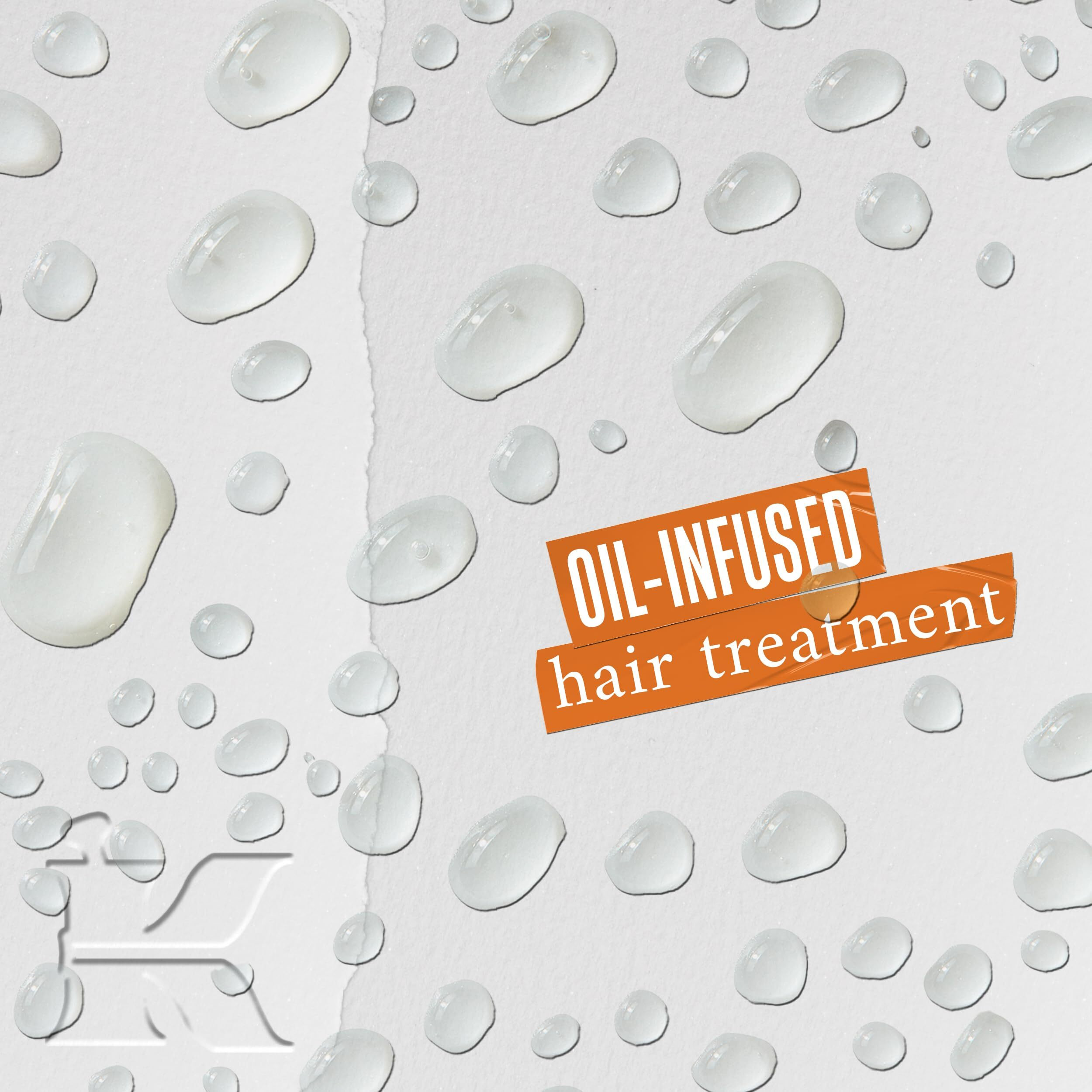 Kiehl's Smoothing Oil-Infused Leave-In Treatment, Nourishing Hair Oil For Dry Or Frizzy Hair, Helps Smooth Frizz And Dry Ends, Boosts Shine, With Argan Oil & Babassu Oil - 2.5 Fl Oz