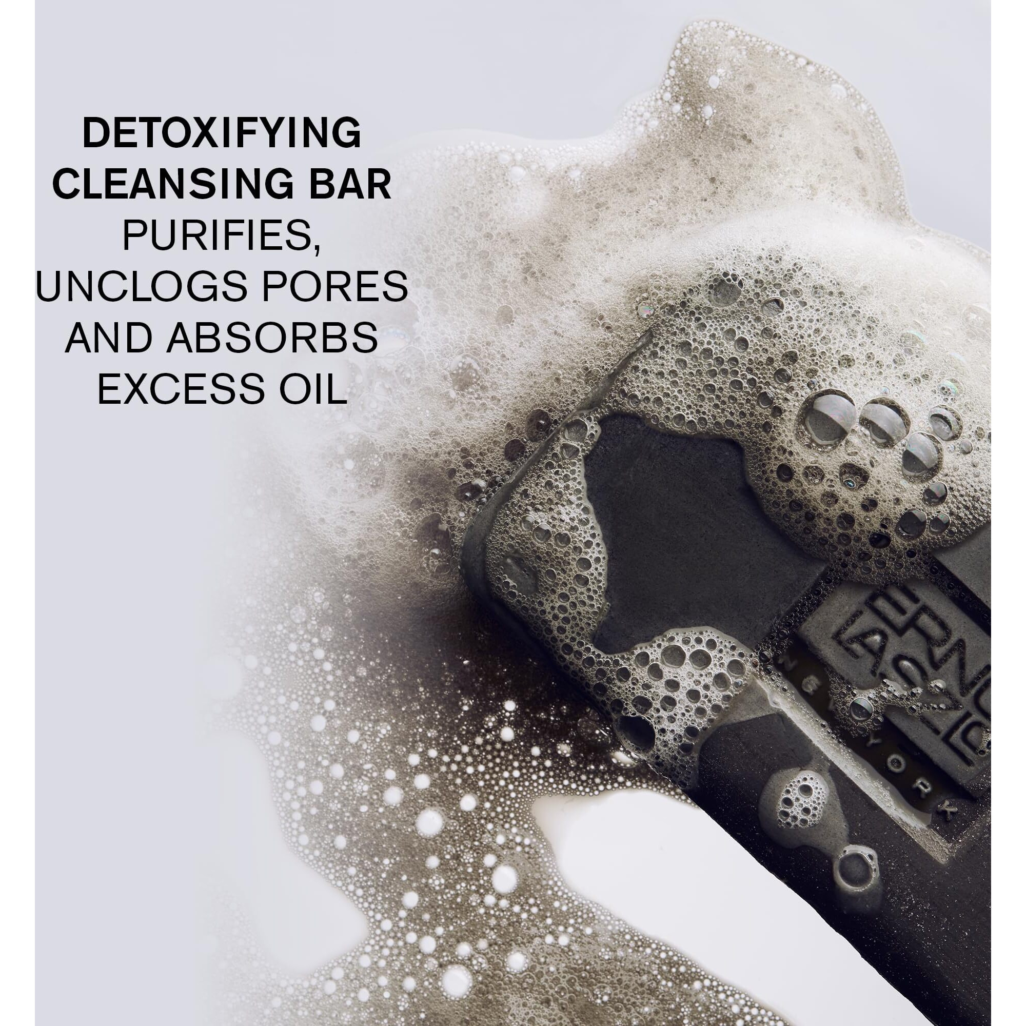 Erno Laszlo Sea Mud Deep Cleansing Face Wash Bar, Detox Charcoal Soap Bar With Dead Sea Mud, Removes Excess Oil, Unclogs Pores, Gently Exfoliates & Purifies Skin, For Oily, Blemish-Prone Skin, 1.7 Oz