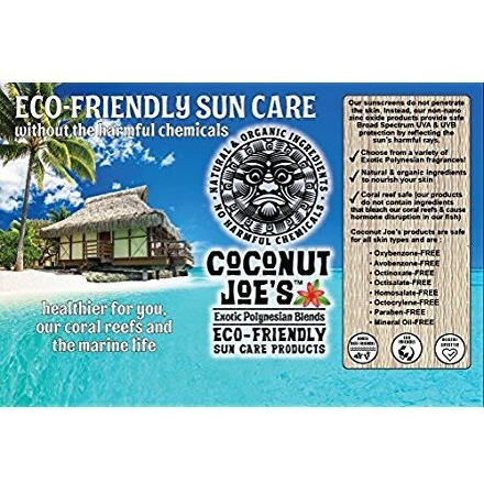 Hawaiian Lei Dark Tanning Oil By Coconut Joe's | No Harmful Chemicals, Mineral Oil Free, 8 Ounce Bottle