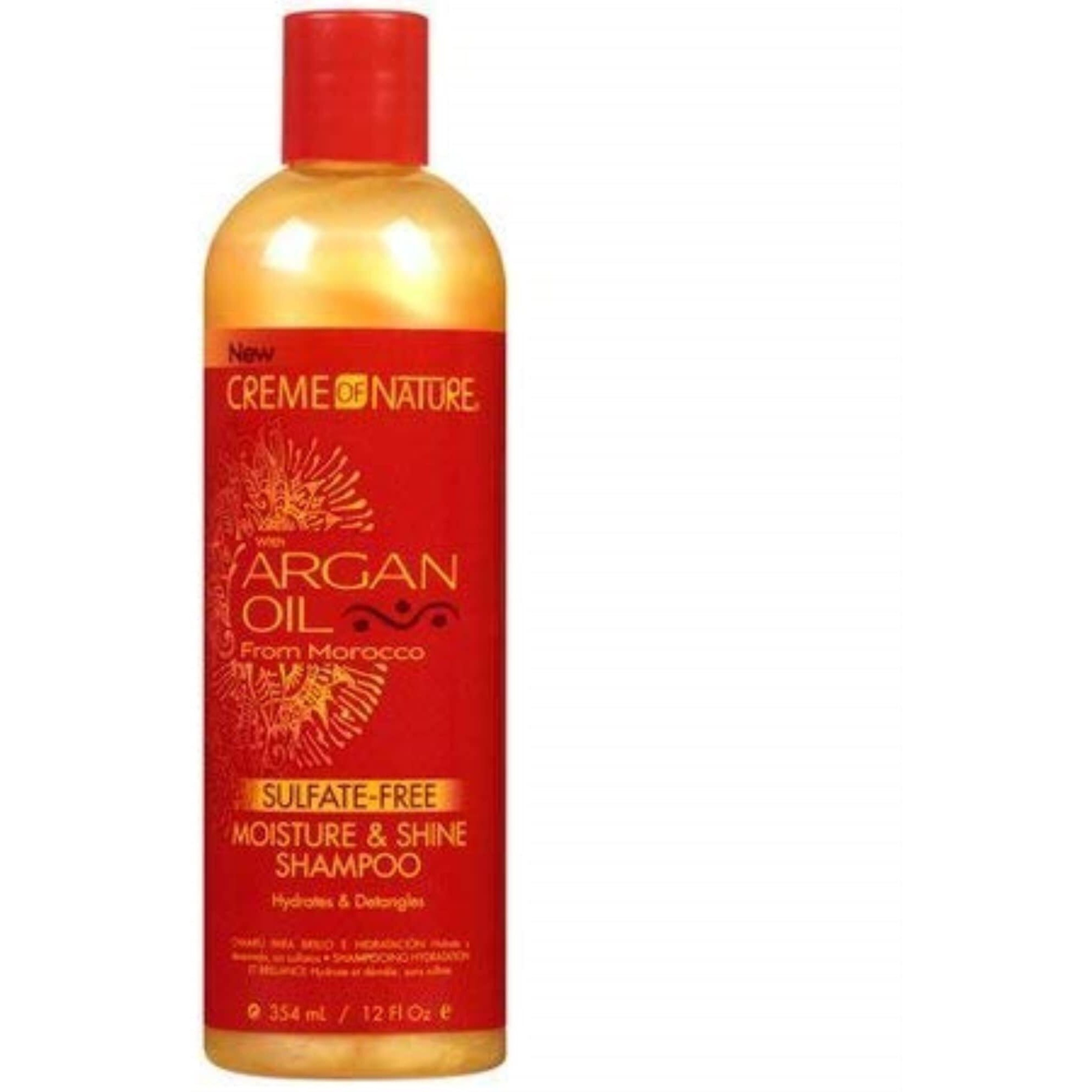 "&quotCreme Of Nature Argan Oil Trio Set (Moisture & Shine Shampoo, Intensive Conditioning Treatment, Oil Moisturizer)""