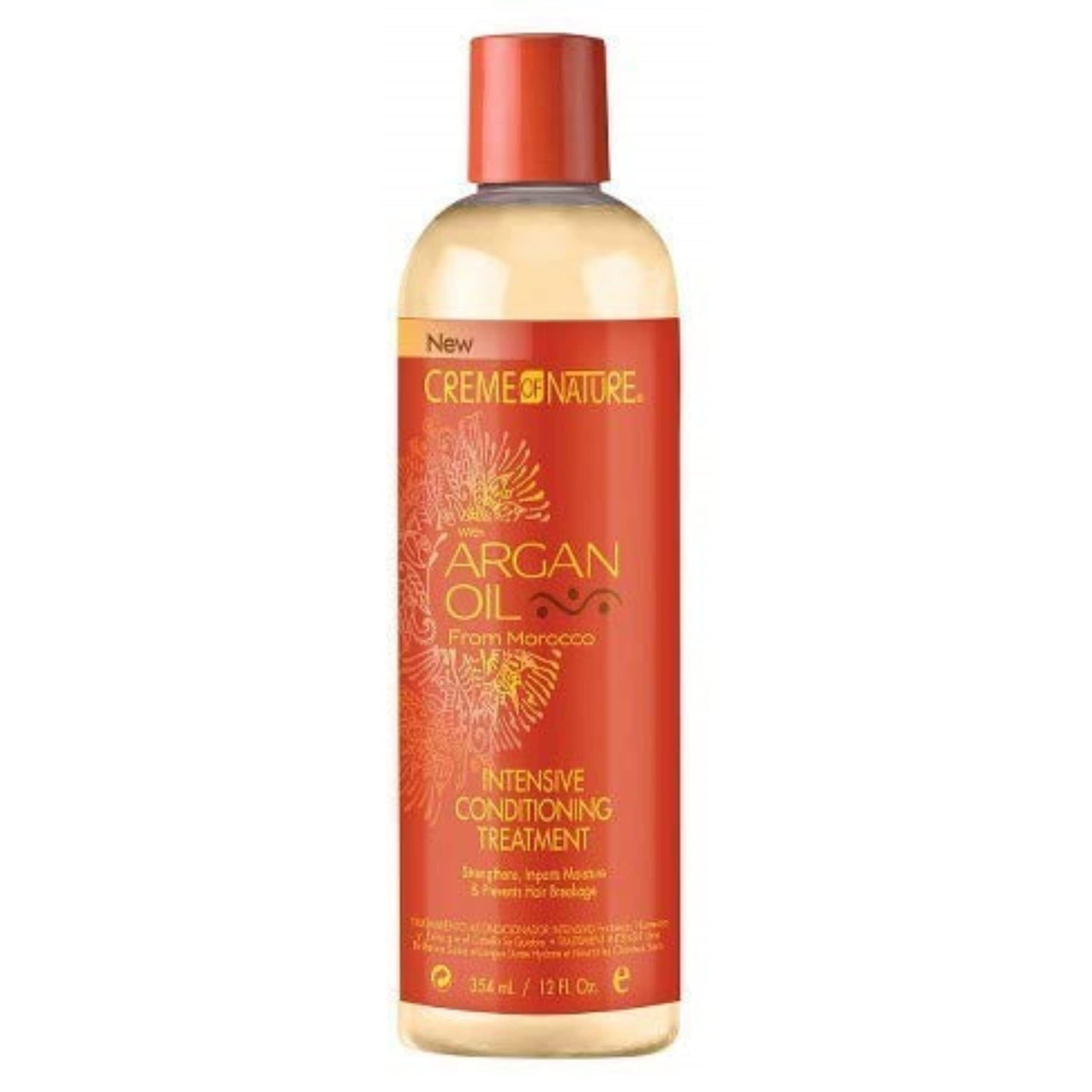 "&quotCreme Of Nature Argan Oil Trio Set (Moisture & Shine Shampoo, Intensive Conditioning Treatment, Oil Moisturizer)""