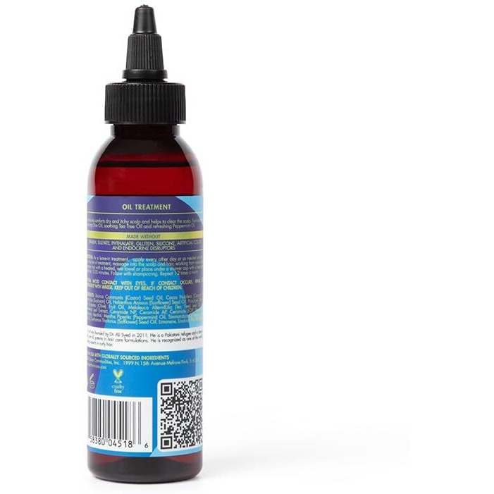 As I Am Dry & Itchy Scalp Care Oil - 4 Ounce - Nourishes And Comforts Dry And Itchy Scalp - With Olive Oil, Tea Tree Oil & Peppermint Oil