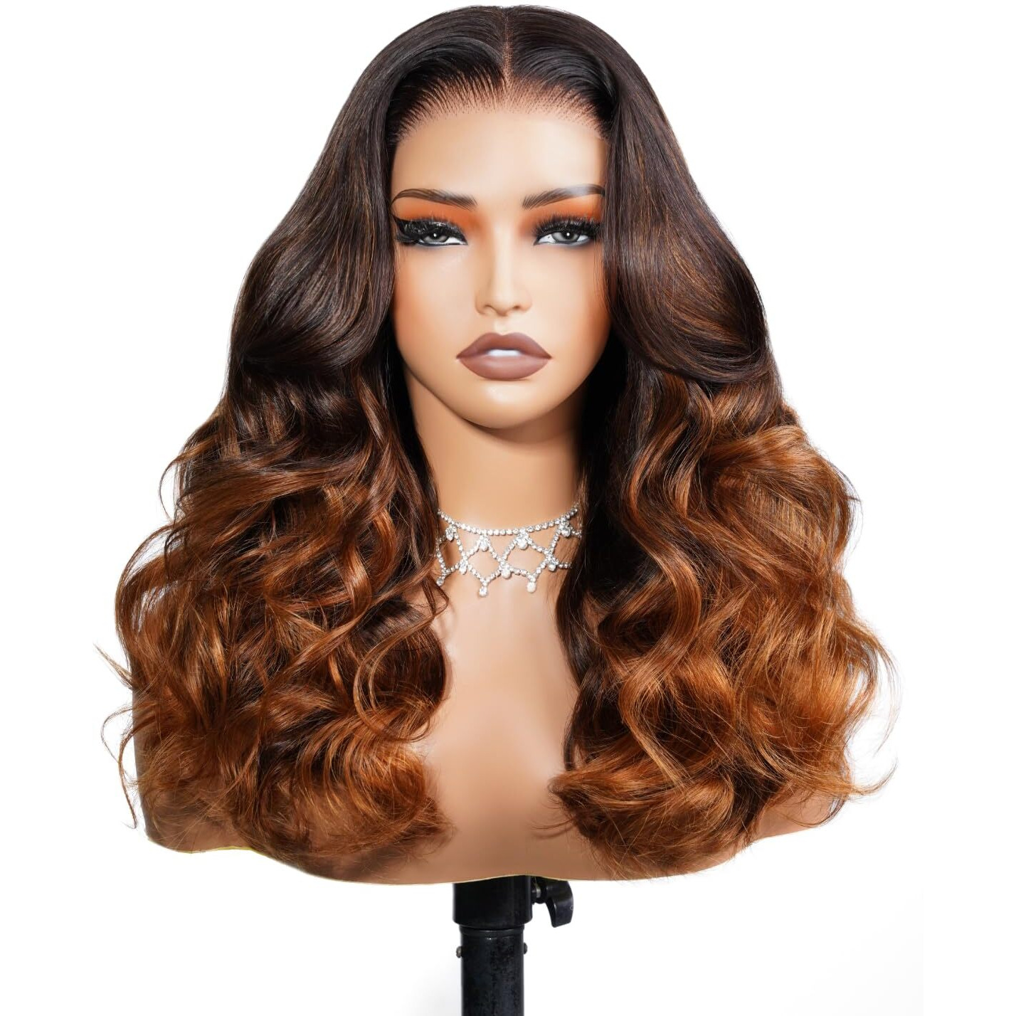 Arabella 5X6 Glueless Wigs N51 Human Hair Pre Plucked Pre Cut 230% Density Glueless Wigs 100% Human Hair 12A Hair Wig Pre Plucked Bleached Knots Loose Body Wave Wig 20Inch