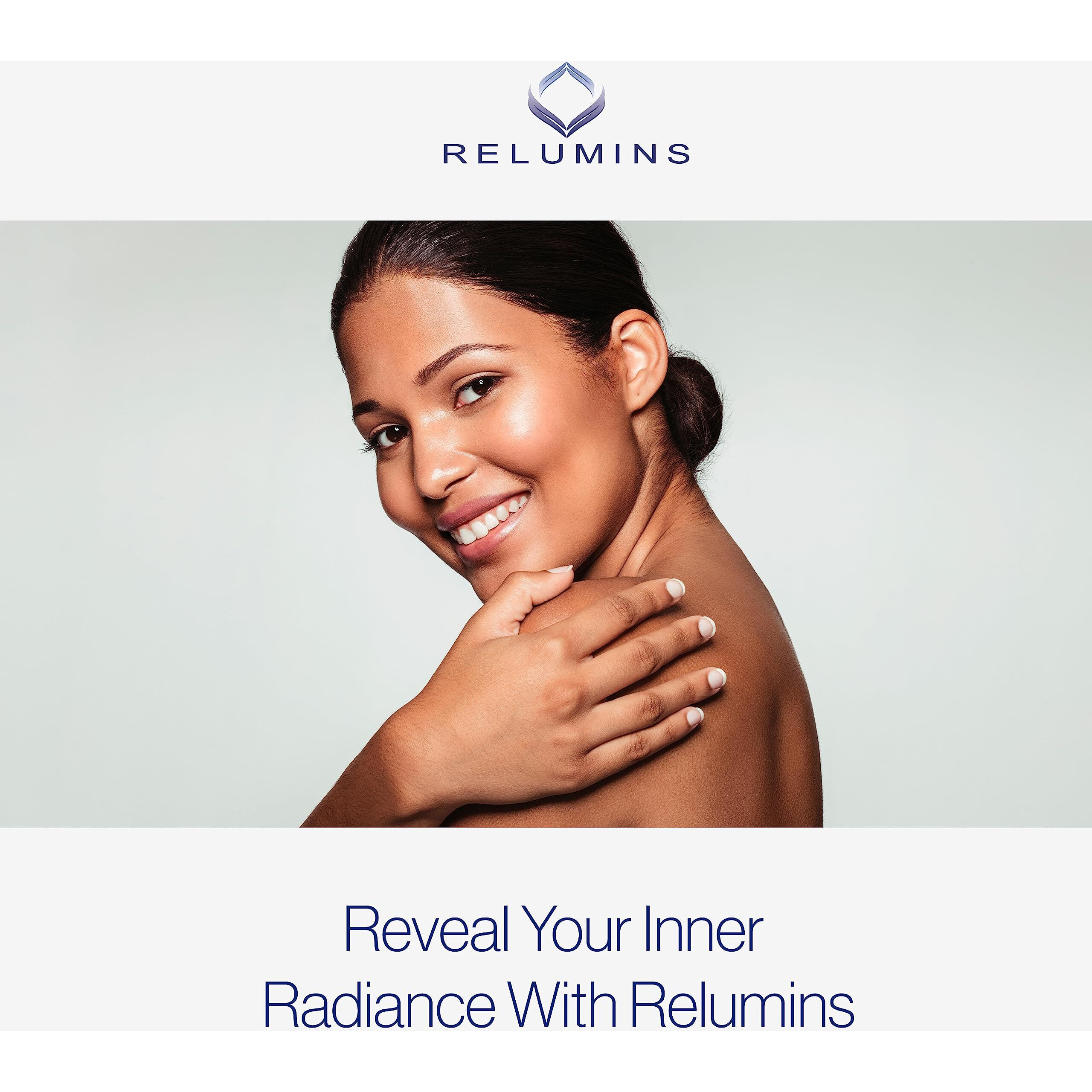 Relumins Premium 3-In-1 Glutablend Beauty Soap Bar - For Smoother, Clearer, Healthier-Looking Skin - Now With Rosehips - Gentle Face & Body Cleanser 120G X 5 Bars