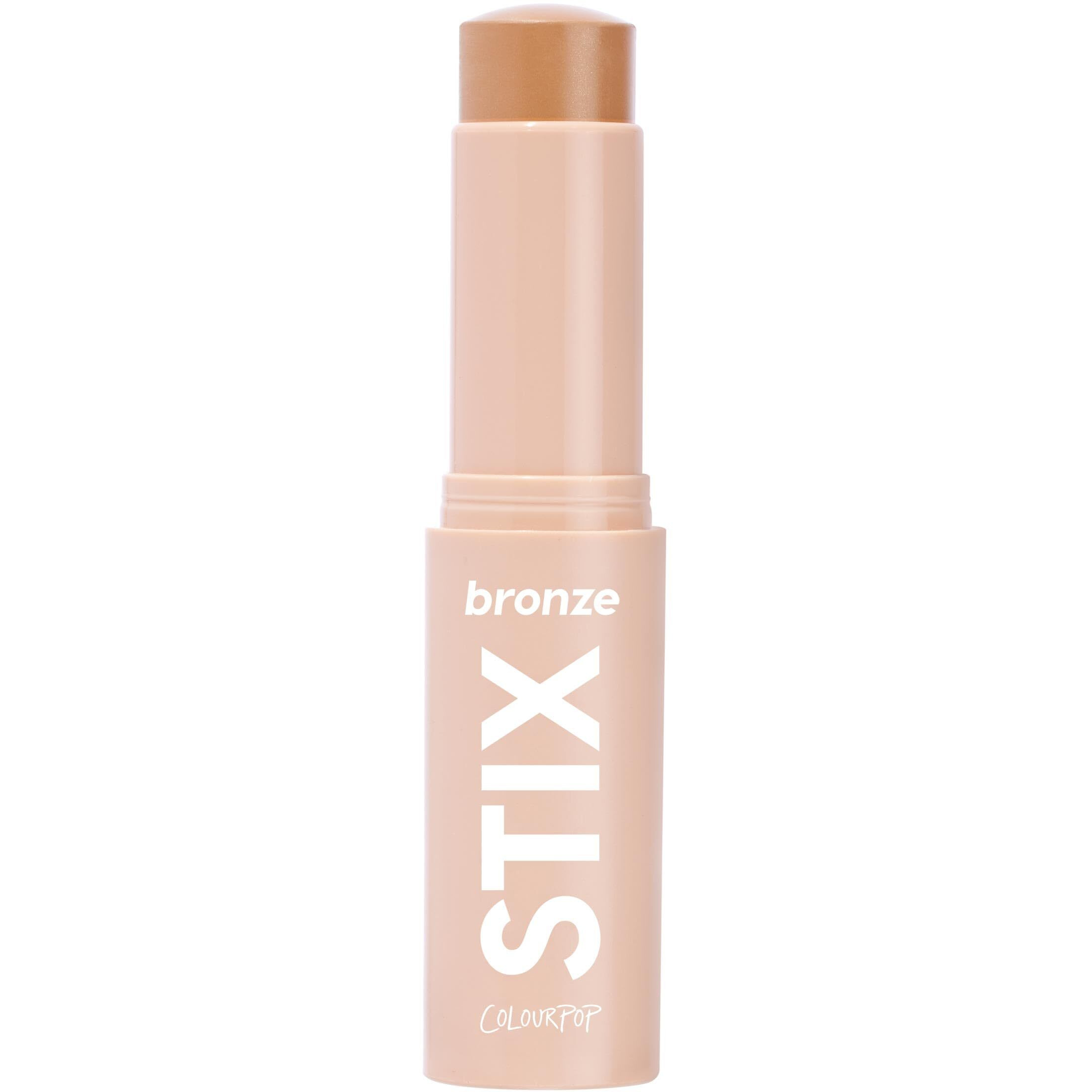 Colourpop Cream Bronzer Stick - Blendable Cream Contour & Glowy Summer Makeup With A Natural, Matte Finish - Buildable Formula For Shimmer-Free, Sun-Kissed Warmth - La Jolla Cove (0.28 Oz)