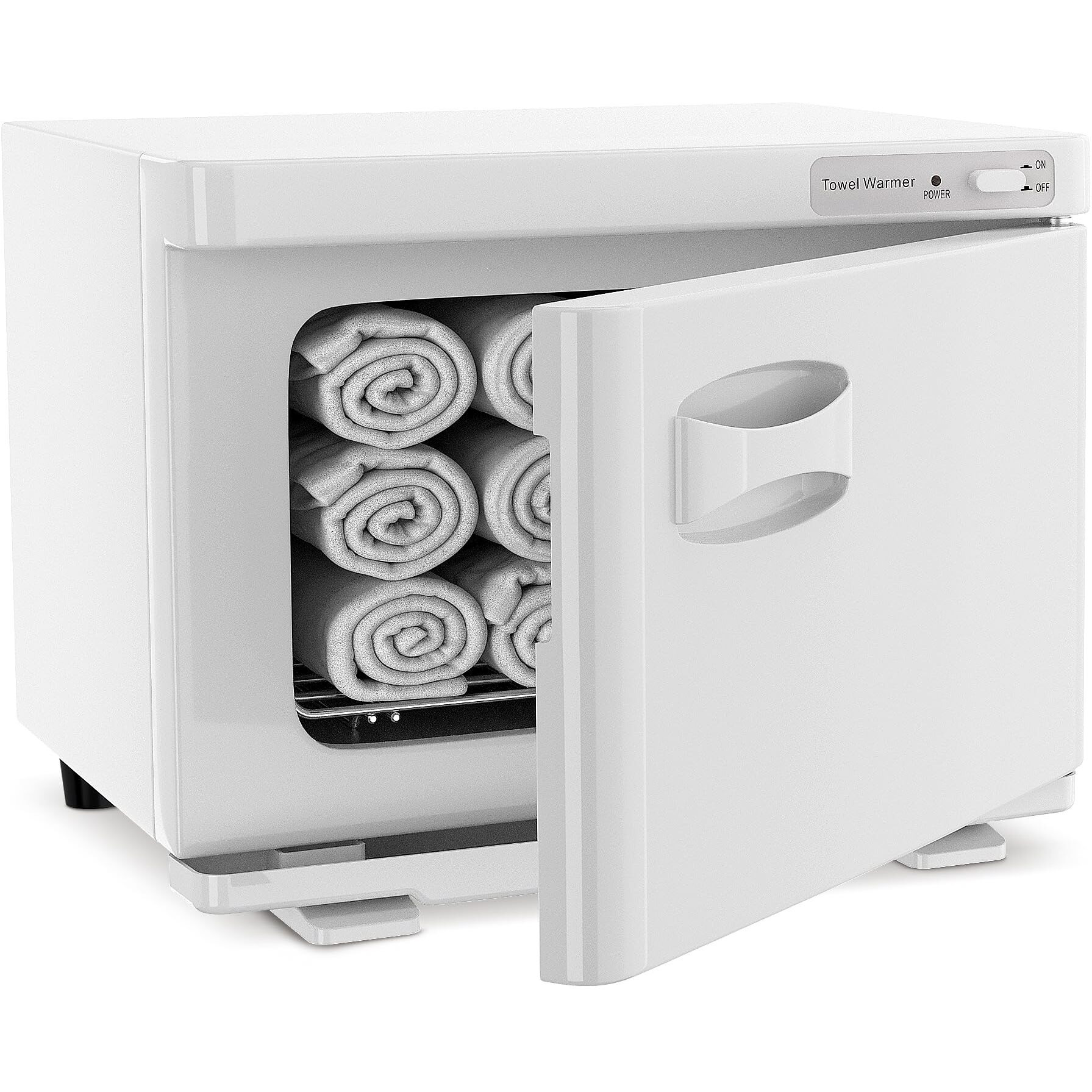 Hot Towel Warmer Salondepot 8L Capacity Spa Towel Warmer With Compact Design For Salon, Barber Shop, Massage & Facial (White)