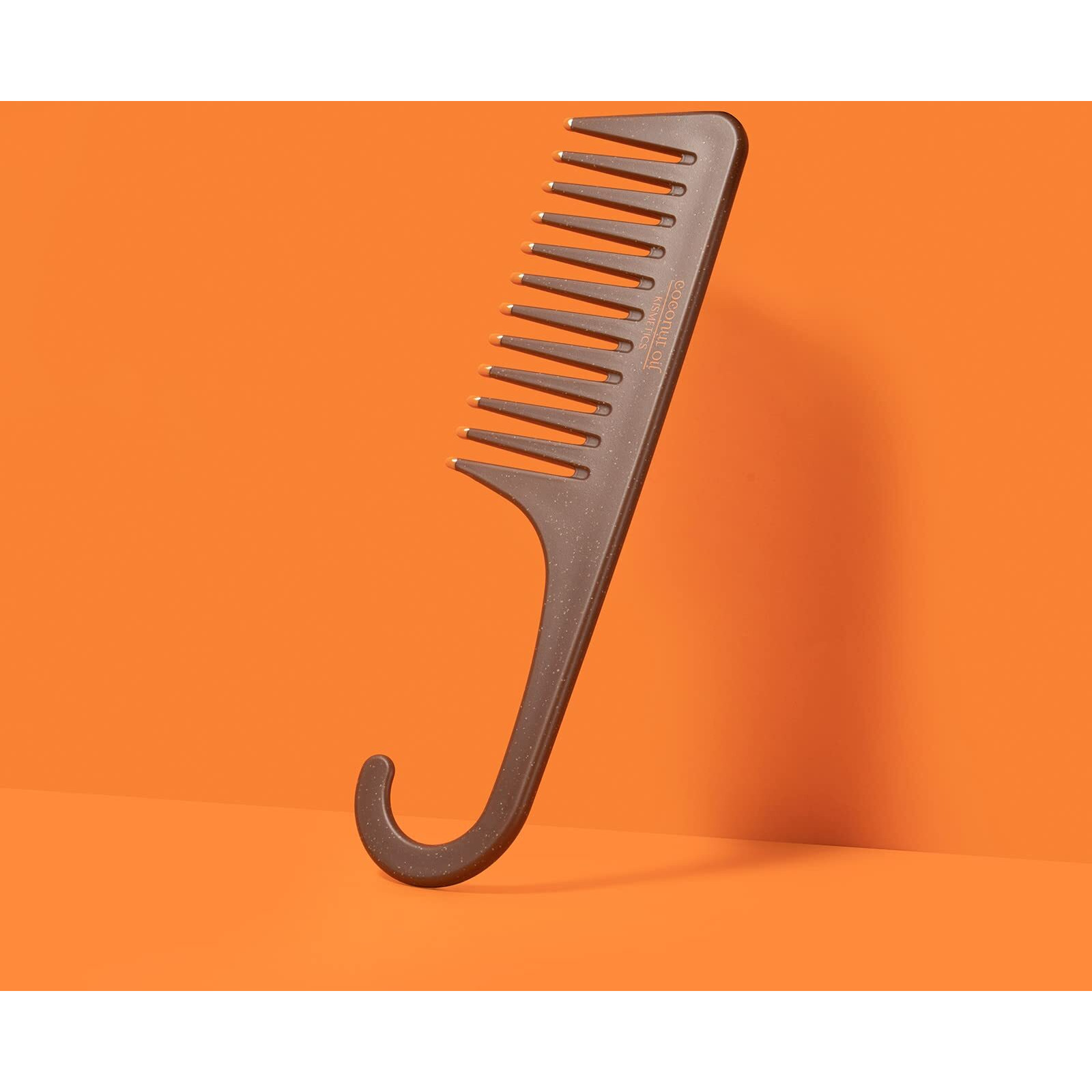 Kismetics - Coconut Oil Infused, Scented Shower Comb, Wide Tooth Comb For Detangling Wet Or Dry Hair. For All Hair Type