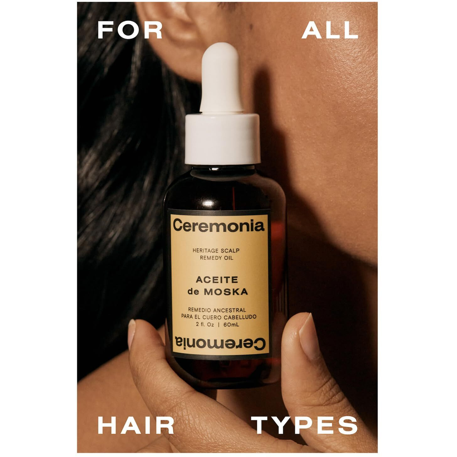 Ceremonia Aceite De Moska Scalp Oil, 2 Oz / 60 Ml