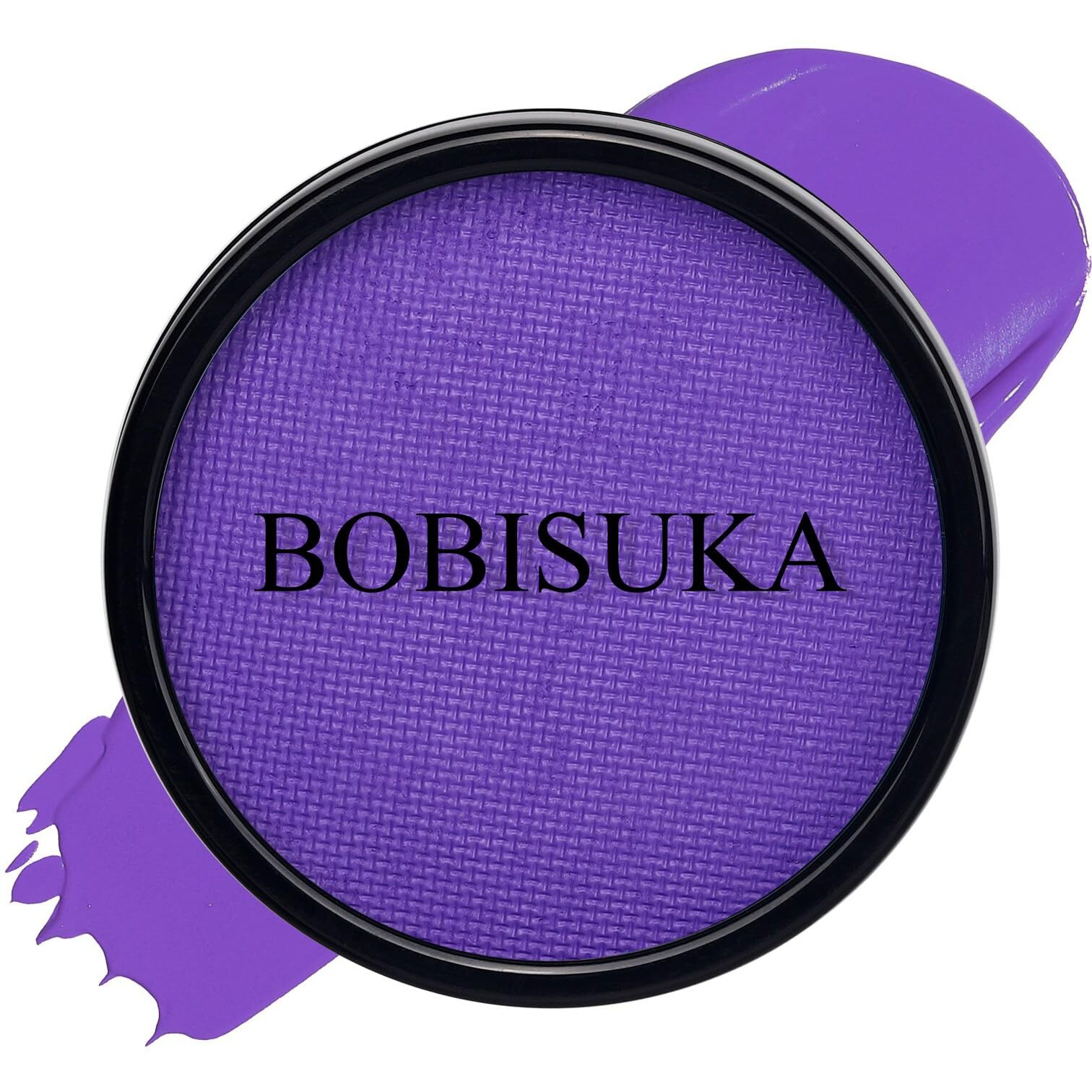 Bobisuka Purple Face Body Paint, Water-Based Face Painting Kit & Body Paints, Kids Adults Facepaint For Halloween Ursula Widowmaker Dabi Maleficient Makeup, Costume Cosplay Party Theater & Stage