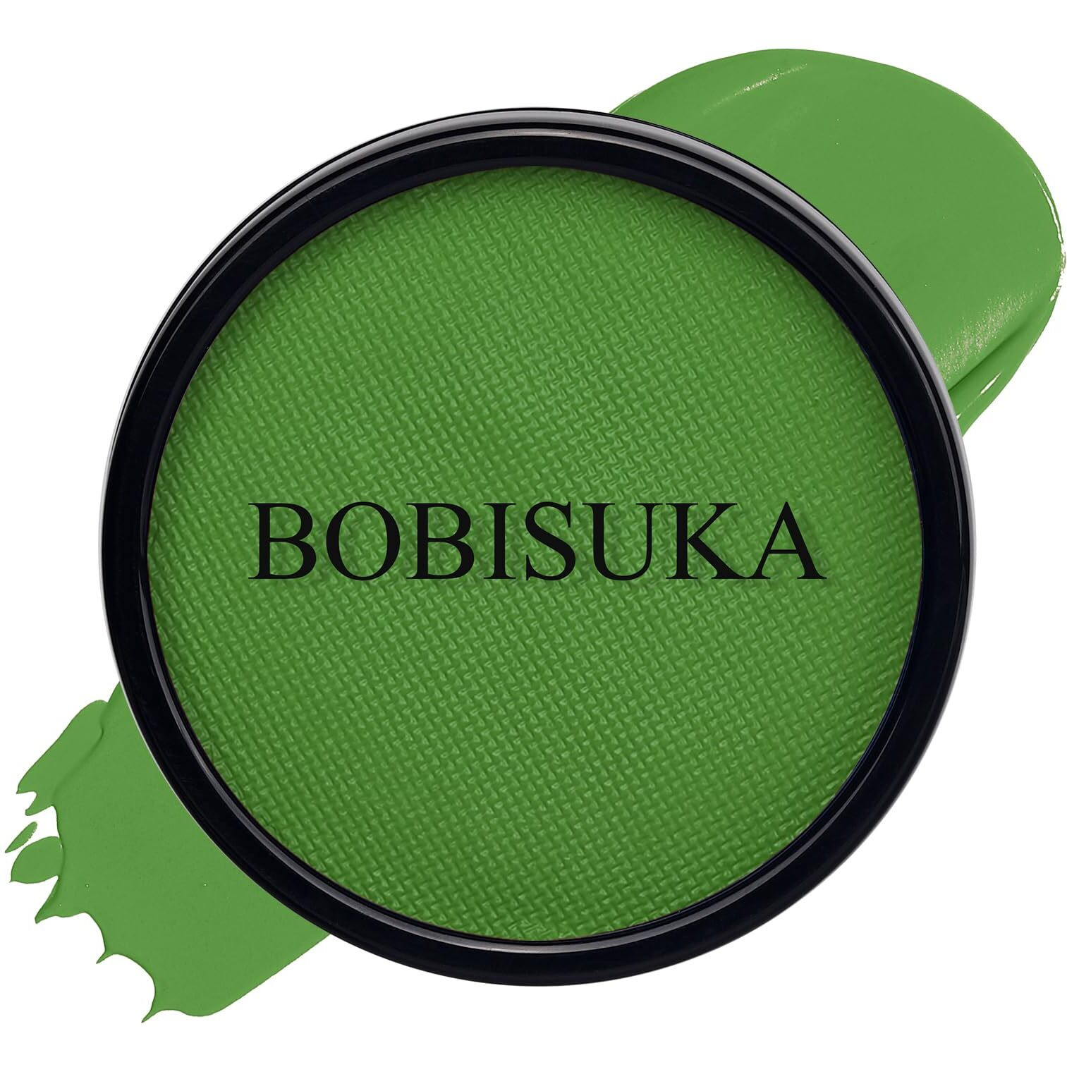 Bobisuka Light Green Face Body Paint, Water-Based Face Painting For Halloween,Christmas & St. Patrick's Day, Kids Adults Facepaint For Witch Monster Gamora Goblin Grinch Hulk Sfx Makeup Cosplay Party