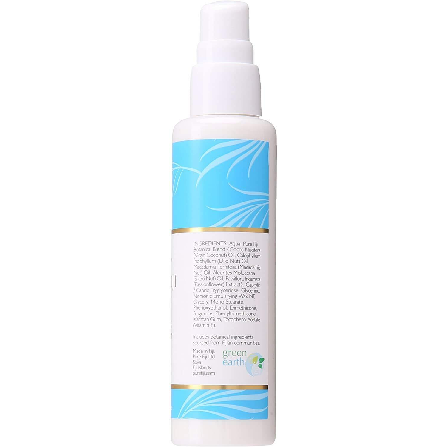 Pure Fiji Body Lotion Hydrating - Moisturizing Lotion For Dry Skin With Coconut Milk And Vitamin E, Organic Body Lotion For Women And Men, Coconut Scent, 3 Oz