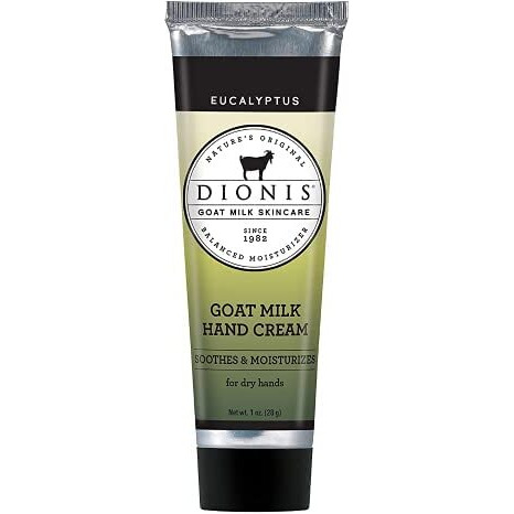Dionis - Goat Milk Skincare Scented Hand Cream (1 Oz) Set Of 6, Moisturizing Lotion For Dry Skin, Good For Sensitive Skin, Cruelty-Free And Paraben-Free (Eucalyptus)