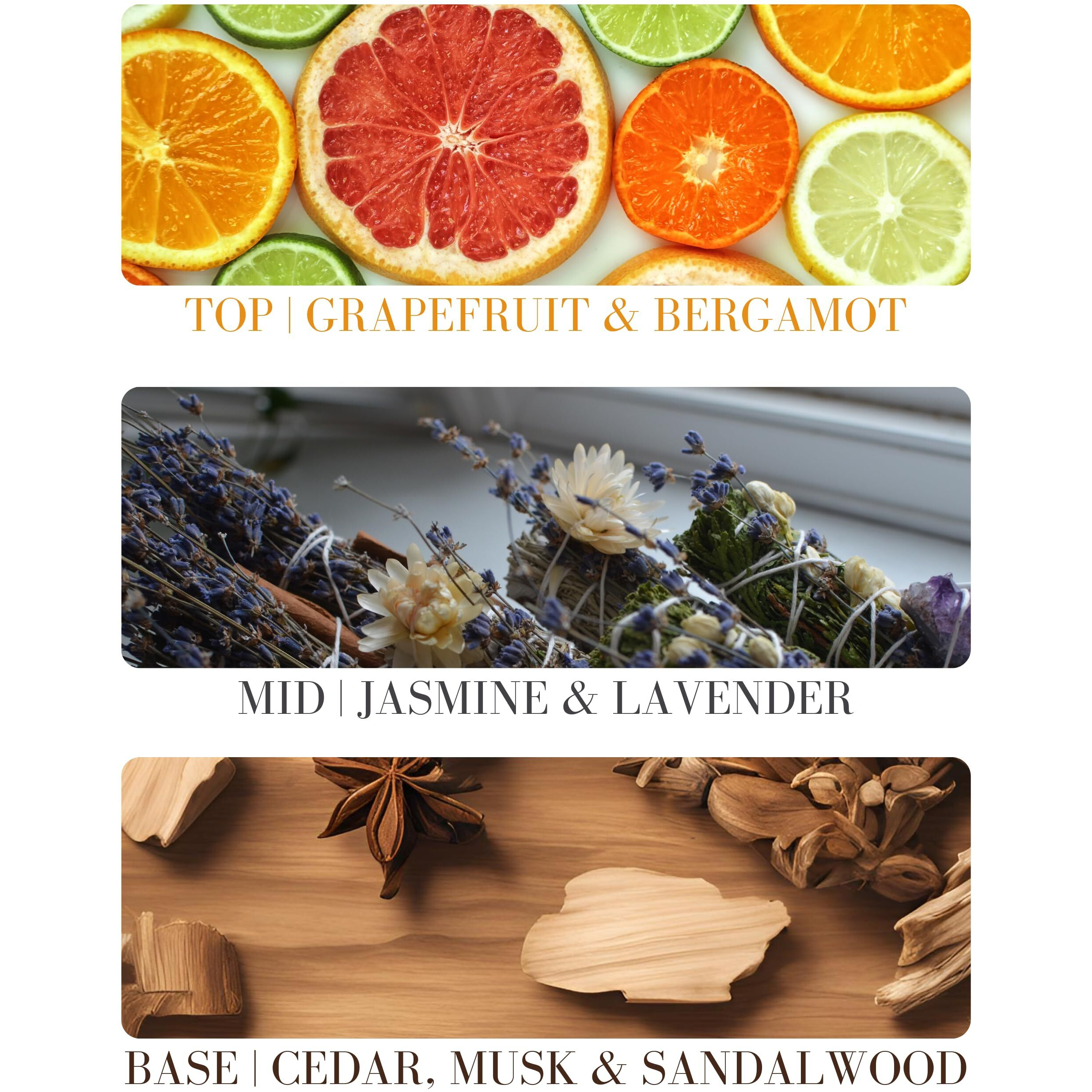 Kailuna Co. Bleu For Men Natural Hair & Body Mist Spray, Pure Essential And Fragrance Oils, Alcohol-Free, Handmade In California, 0.5Fl Oz