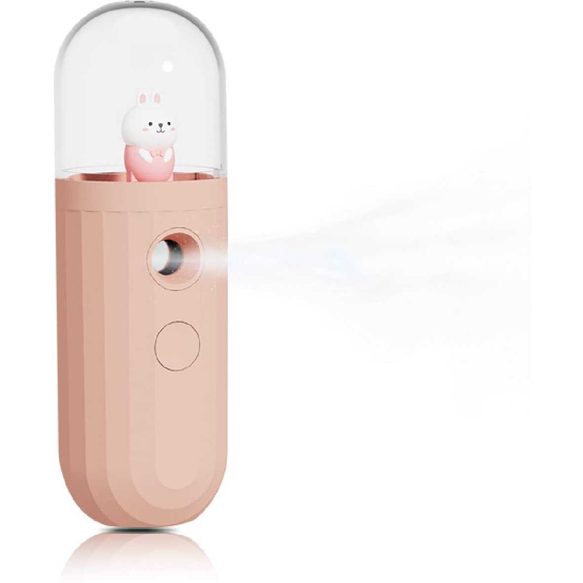Nano Mister, Mate2Go Eyelash Nebulizer Nano Facial Mister Cool Mist Steamer Handy Mist Sprayer Moisturizing & Hydrating For Skin Care, Makeup, Eyelash Extensions, Usb Rechargeable - New Pink
