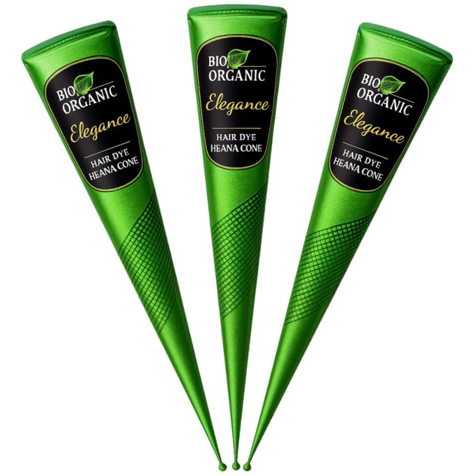 100% Natural Ready To Use Henna Paste Hair Color (Medium Brown, Pack Of 3)