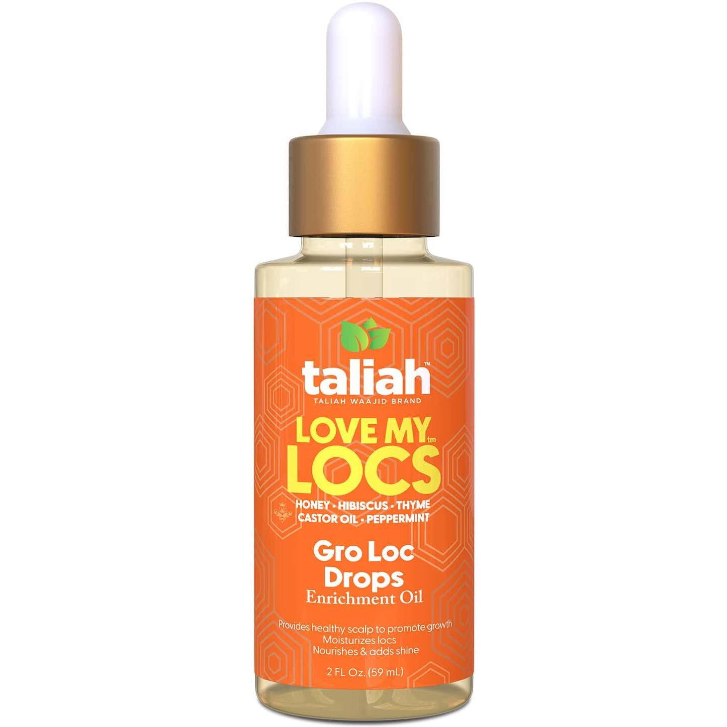 Taliah Waajid Love My Locs Gro Loc Drops Enrichment Oil 2Oz