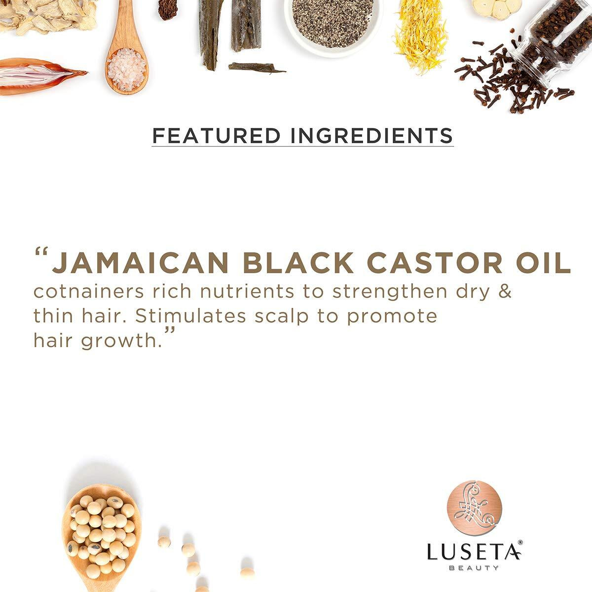 Luseta Jamaican Black Castor Oil Conditioner For Fine And Dry Hair 16.9Oz