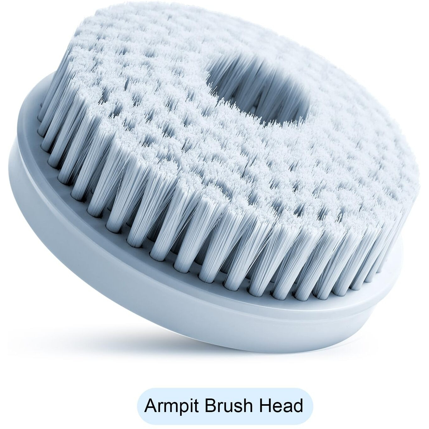 Oh,Xiyu. Electric Body Brush Bath Brush Head - Armpit Brush Head, Sky Blue, Only Suitable For Oh,Xiyu. Xy1 Electric Bath Brush