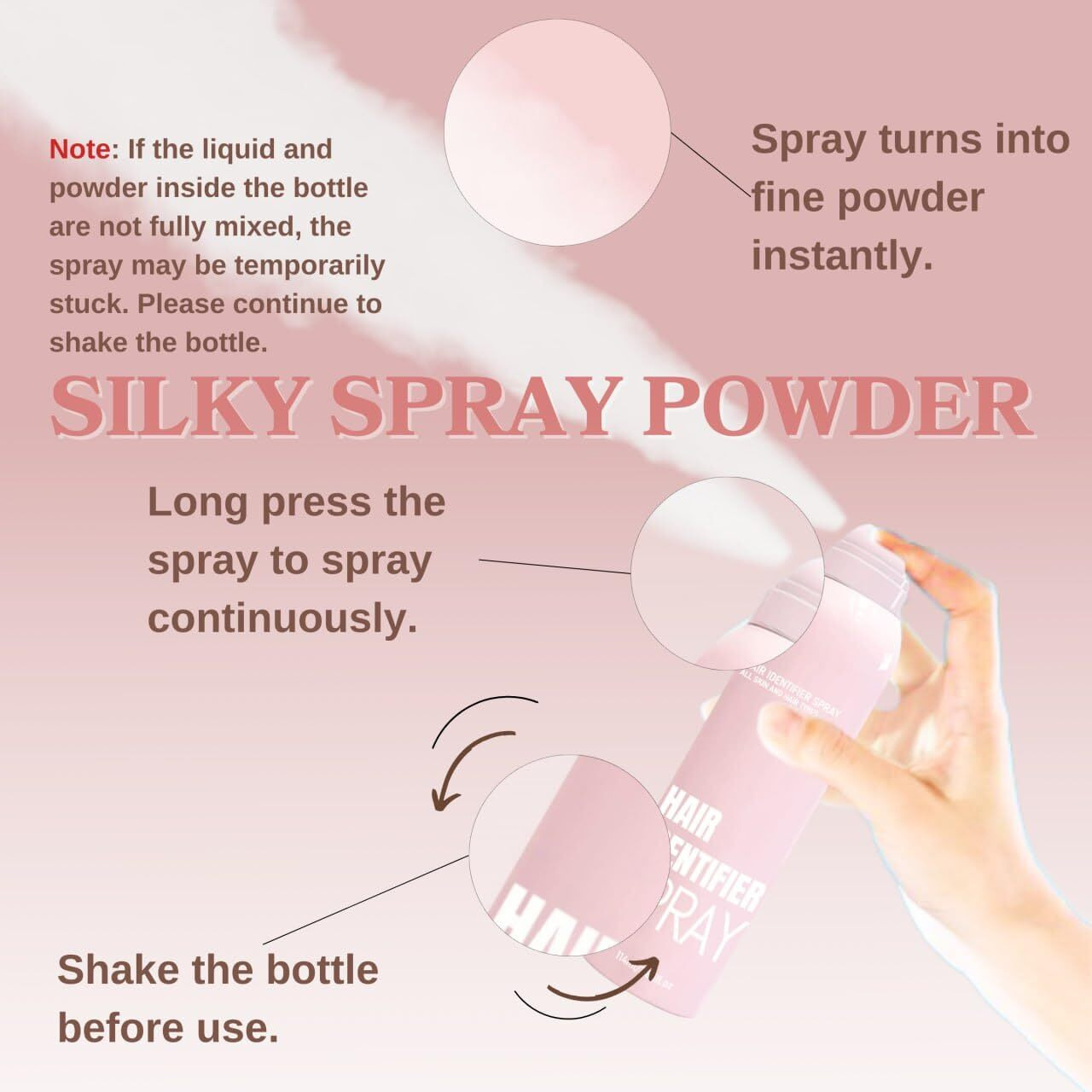 Hair Identifier Spray For Face Shaving & Dermaplaning, Skin-Safe Facial Hair Highlighter For Precision Shaving, Exfoliating & Skin Care Spray For Women & Men