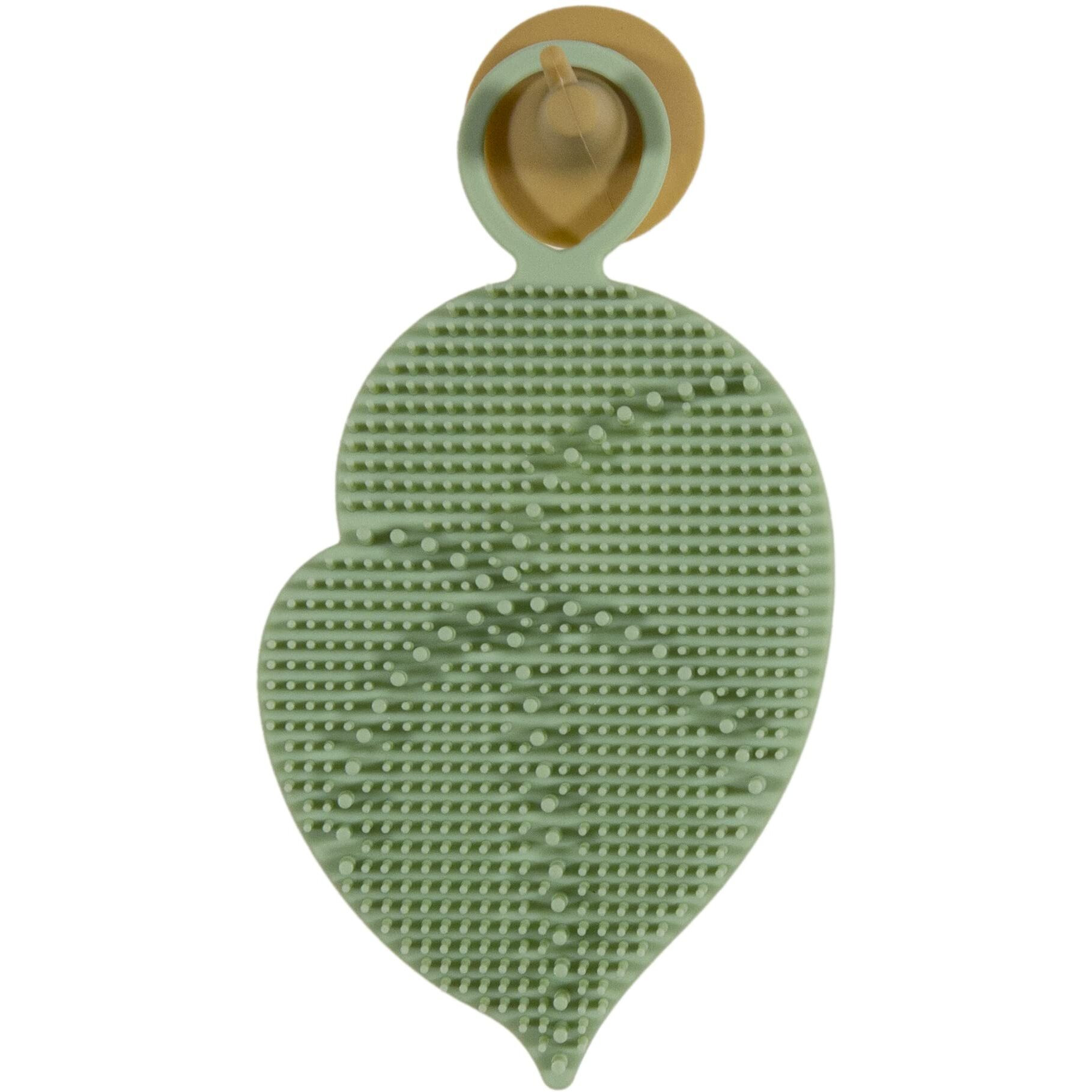 Daily Leaves Of Life Facial Silicone Scrubber - Cleanse In And Around The Curves. The Silicone Tips Grab Onto Dirt And Oil To Remove Makeup, Sunscreen