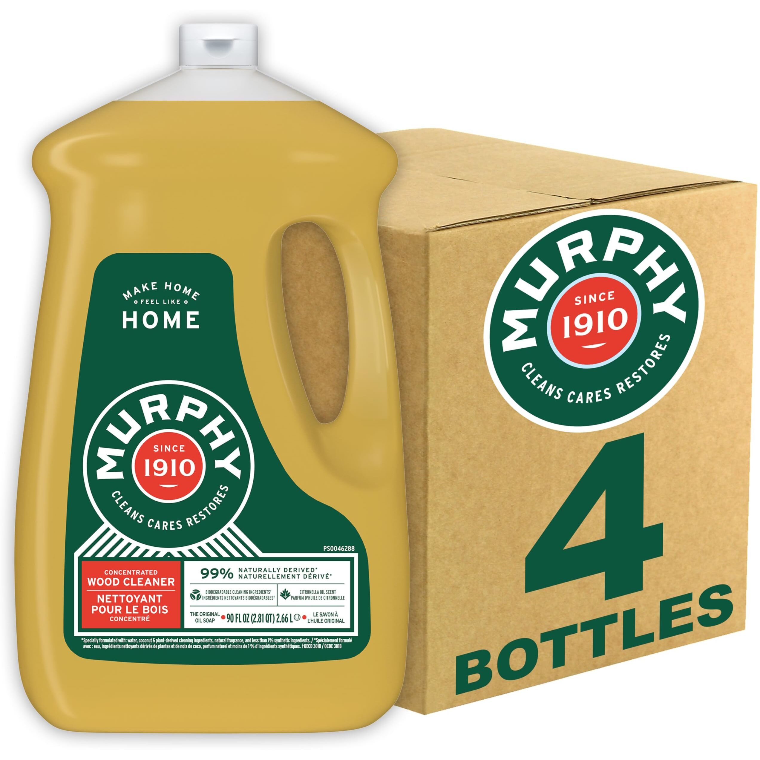Murphy Oil Soap, Original Formula - 90 Fl Oz (4Pk)
