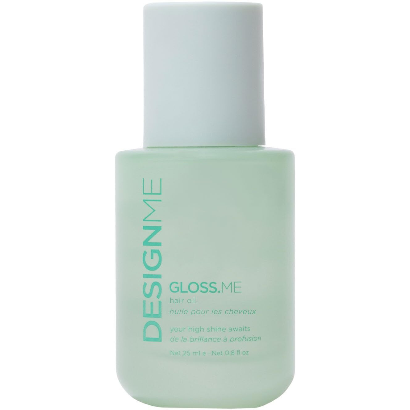 Gloss.Me Hair Oil By Design.Me - Heat Protectant Serum - Controls Frizz - Smooths Dry Ends - Adds Shine & Hydration With Argan Oil - For Straight, Wavy & Curly Hair - Paraben & Sulfate Free (25 Ml)