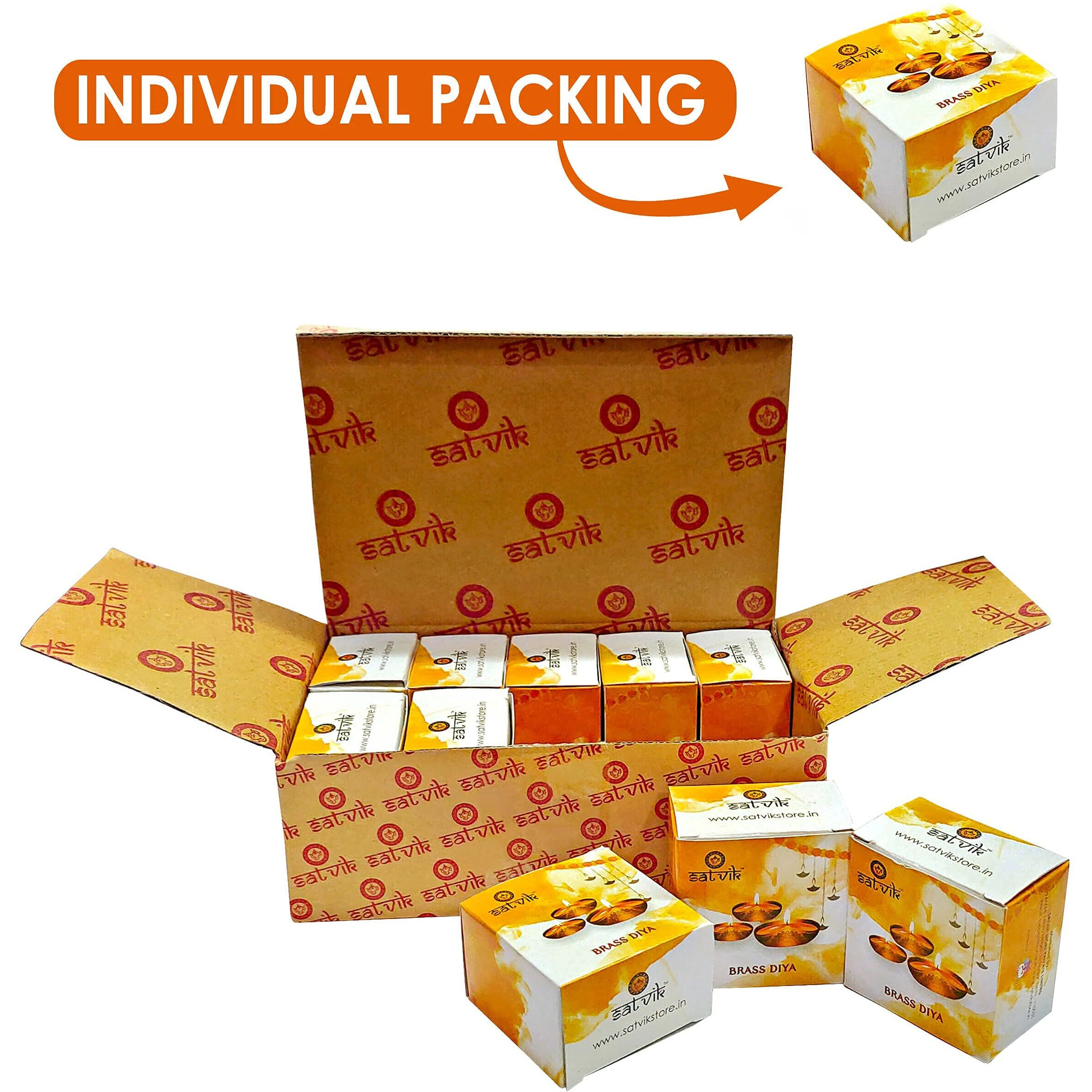 Satvik 2 Pc Handmade Golden Engraved Kuber Diya Made Of Virgin Brass. Diwali Diya Vilakku For Puja Pooja. Traditional Indian Oil Lamp. Deepawali Decoration Gift Items