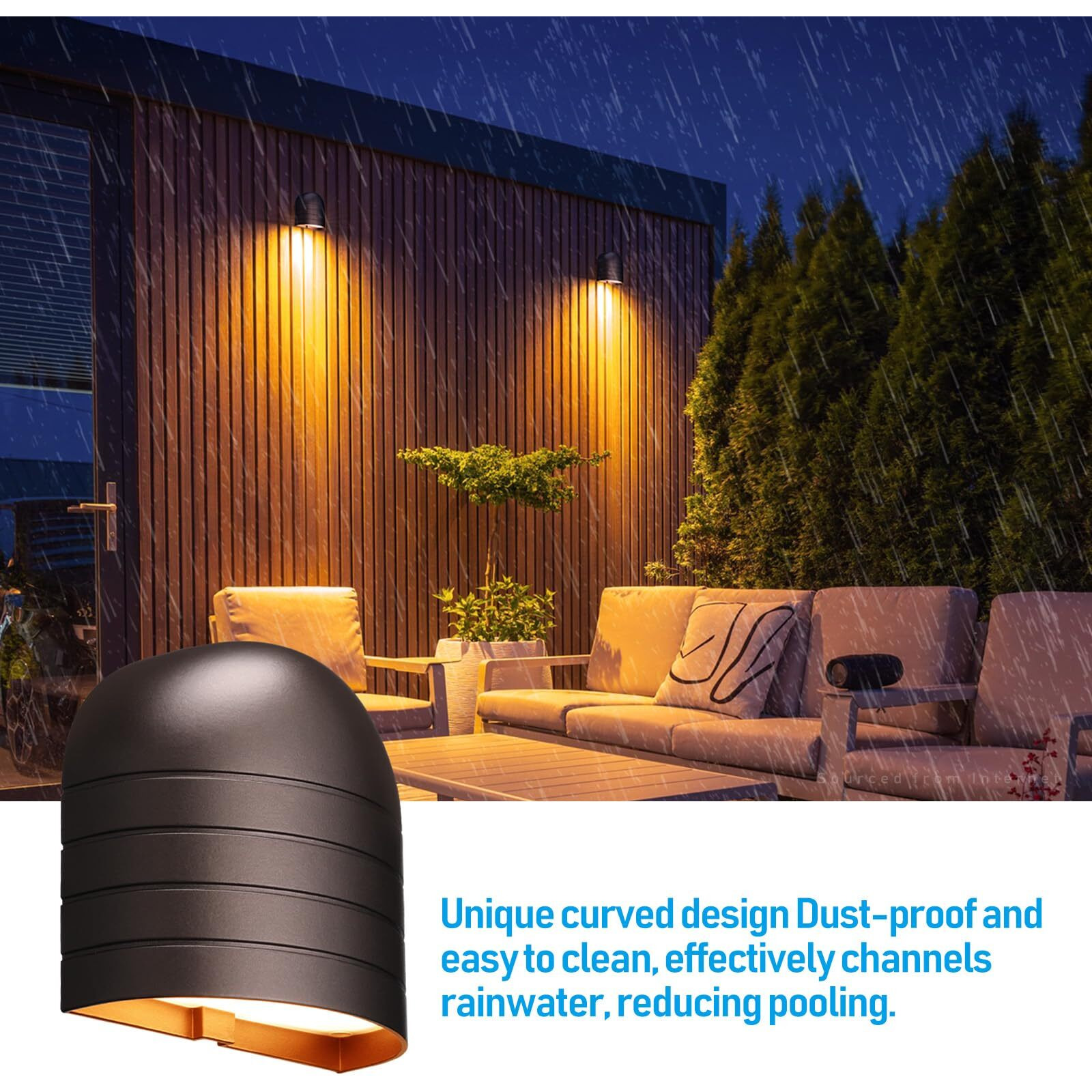Leonlite 12-Pack Update 5Cct Low Voltage Led Deck Lights, 250Lm Ultra Bright Fence Down Light, 12-24V Ac/Dc Anti Glare Step Railing Light, Cri90, 1800K/2700K/3000K/4000K/5000K, Ip65, Oil Rubbed Bronze