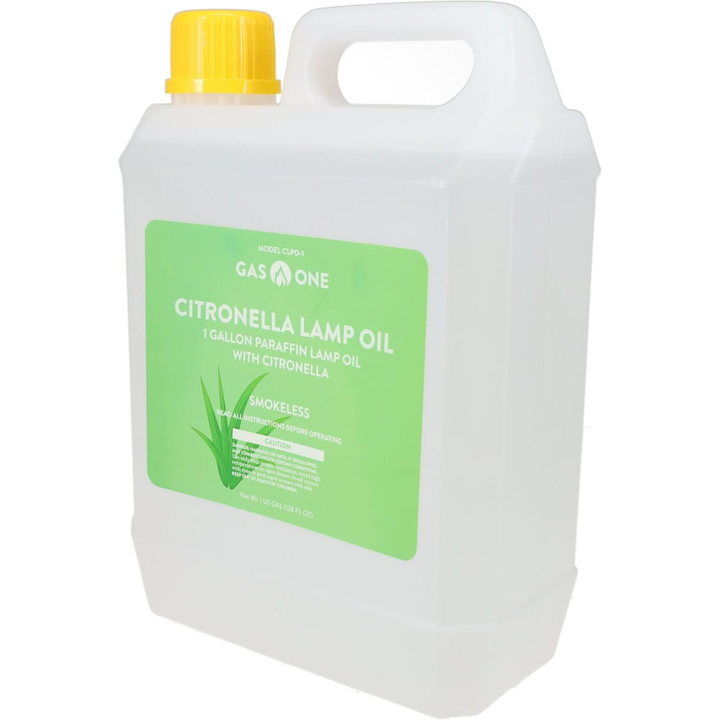 1 Gallon Lamp Oil Torch Fuel - Extra Strength Citronella Oil - Clear Paraffin Lamp Oil - Smokeless & Clean Burning - Ideal For Outdoor Torches, Lanterns & Oil Lamps