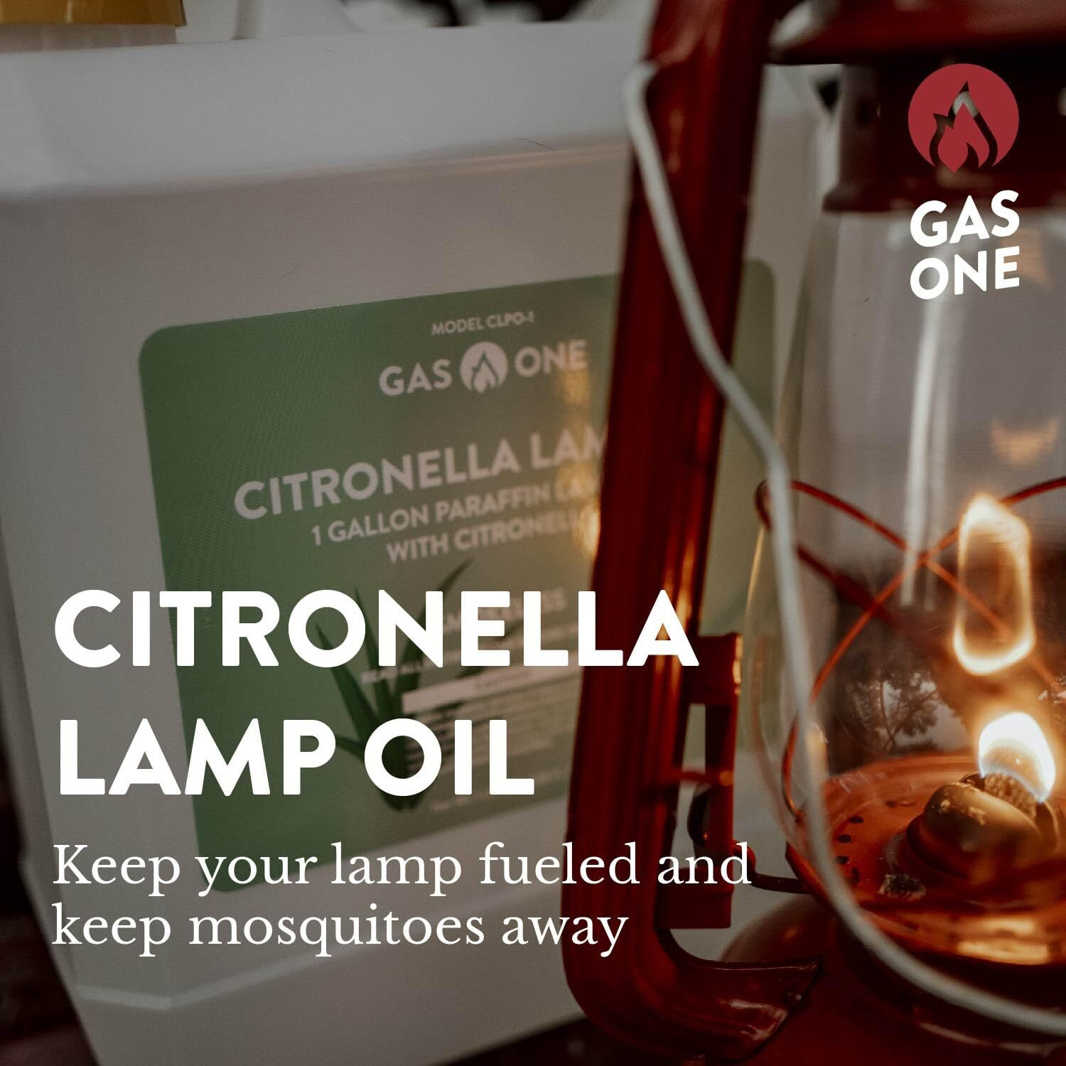 1 Gallon Lamp Oil Torch Fuel - Extra Strength Citronella Oil - Clear Paraffin Lamp Oil - Smokeless & Clean Burning - Ideal For Outdoor Torches, Lanterns & Oil Lamps