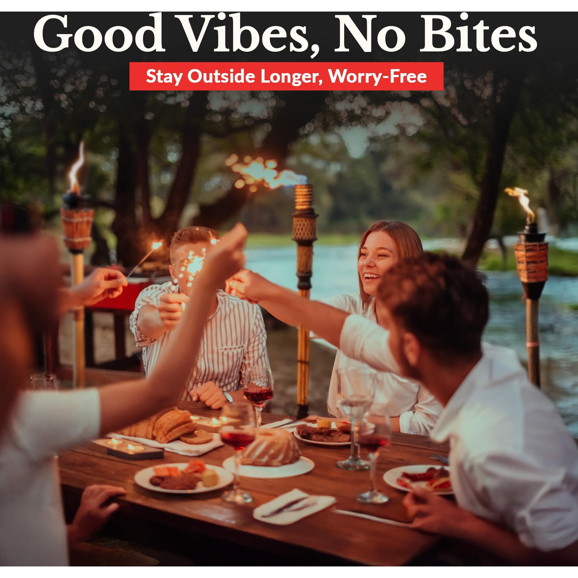 Houswise Torch Fuel (1 Gallon) - Citronella Oil For Torches For Outside, Lantern Liquid Paraffin Lamp Oil Fuel, Scented Lamp Outside Citronella Torches Outdoor Paraffin