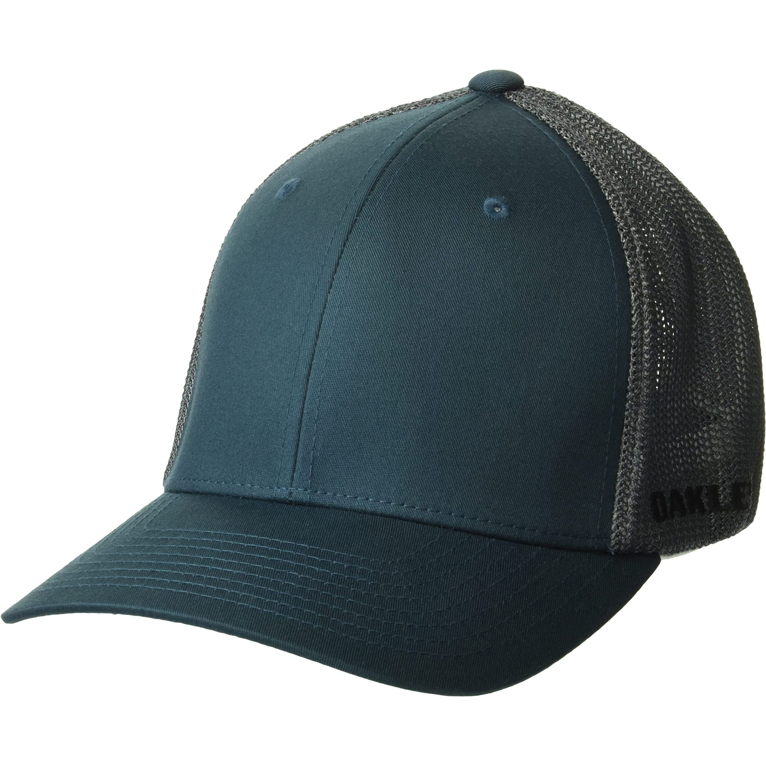 Oakley Unisex Adult Golf Cresting Trucker Hat, Oil Blue, Large-X-Large Us