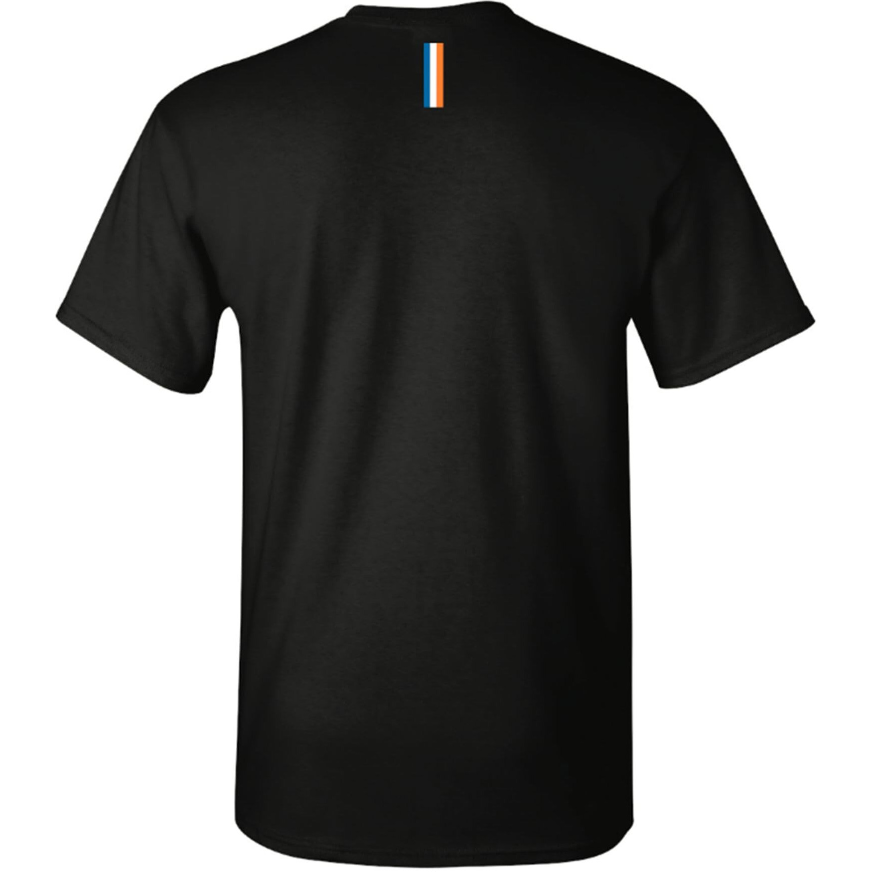 Gulf Oil Officially Licensed Men's Premium Short Sleeve T-Shirt, Gulf Classic Logo With Finishing Flags Graphic Tee (Us, Alpha, Small, Regular, Regular, Black)