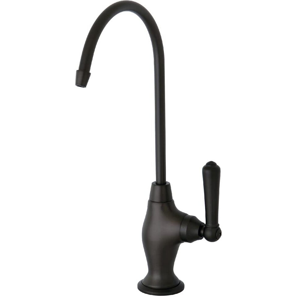 Kingston Brass Ks3195Nml Magellan Design 1/4 Turn Water Filter Faucet, Oil Rubbed Bronze,4-3/4 Inch Spout Reach , Oil-Rubbed Bronze