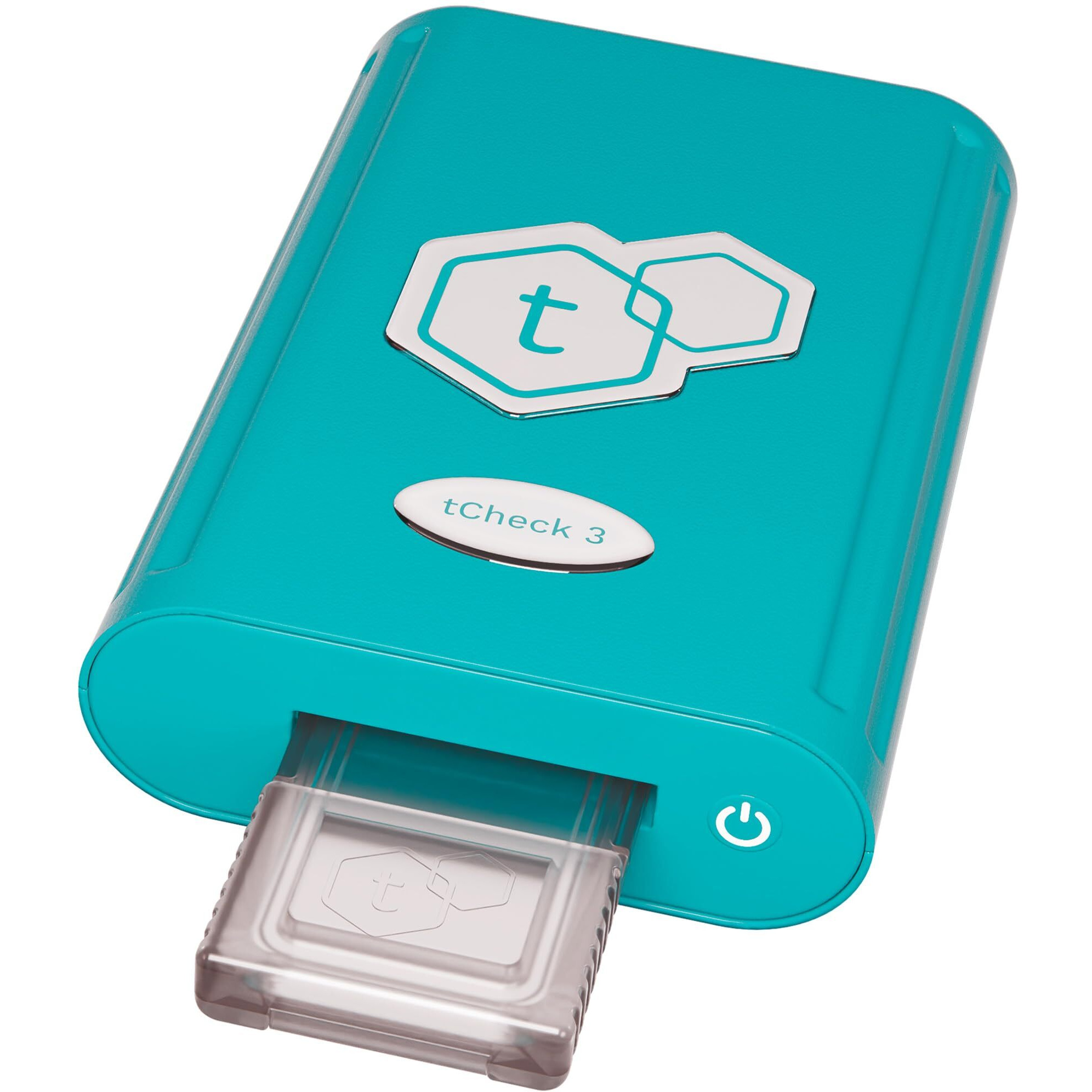 Tcheck 3 Portable Potency Tester With Reusable Tray | Uv Spectrometer For Accurate Potency Testing - Herbal Kit For Infusions, Edibles & Oils (Not For Flower Testing) Blue