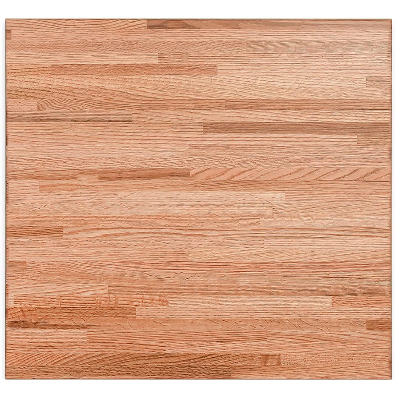 Consdan Butcher Block Counter Top, Usa Grown Oak Solid Hardwood Countertop, Wood Slabs For Kitchen, Reversible, Both Side Polished, Prefinished With Food-Safe Oil, 1.5"" Thickness, 18"" L X 25"" W