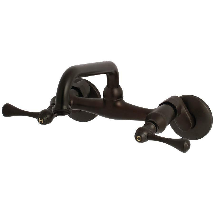 Kingston Brass Ks373Orb Kingston Laundry Faucet, Oil Rubbed Bronze, 6.81 X 4.56 X 2.75