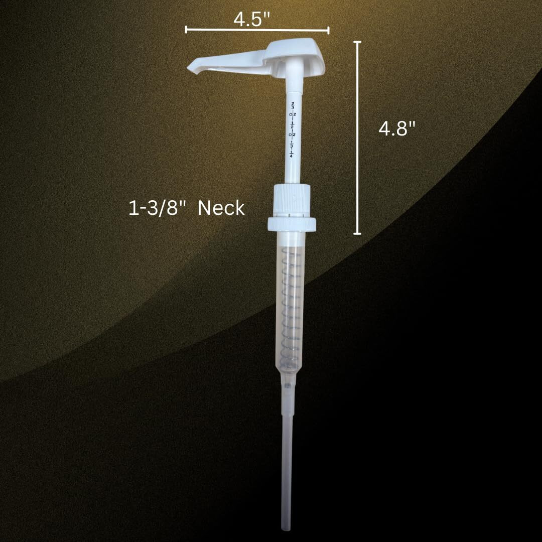 Omwah 30Ml Liquid Dispensing Pump, 38-400 Size, Durable & Easy-To-Use For Precise Dispensing Of Liquids, Lotions & Creams (2 Pack)