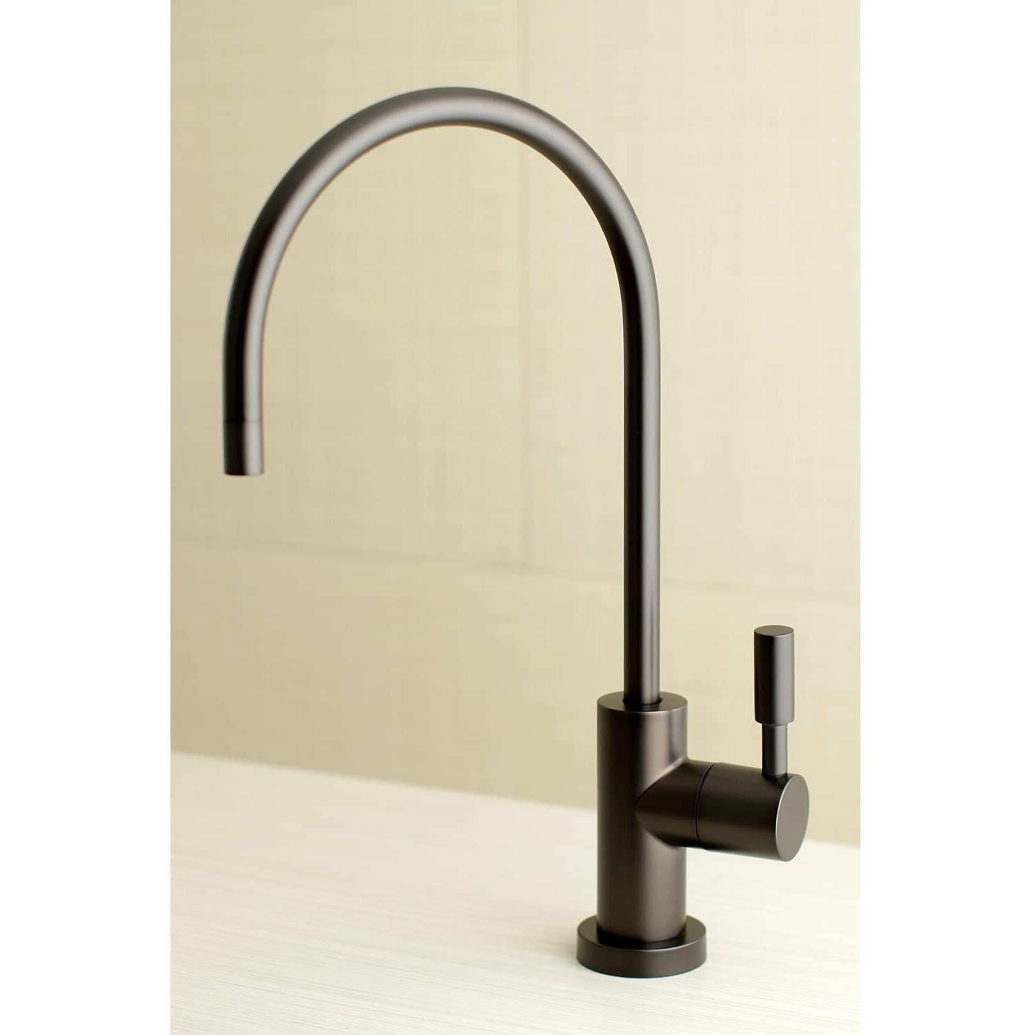 Kingston Brass Ksag8195Dl Concord Cold-Water Filtration Faucet, Oil Rubbed Bronze, 5-3/4  In. Spout Reach