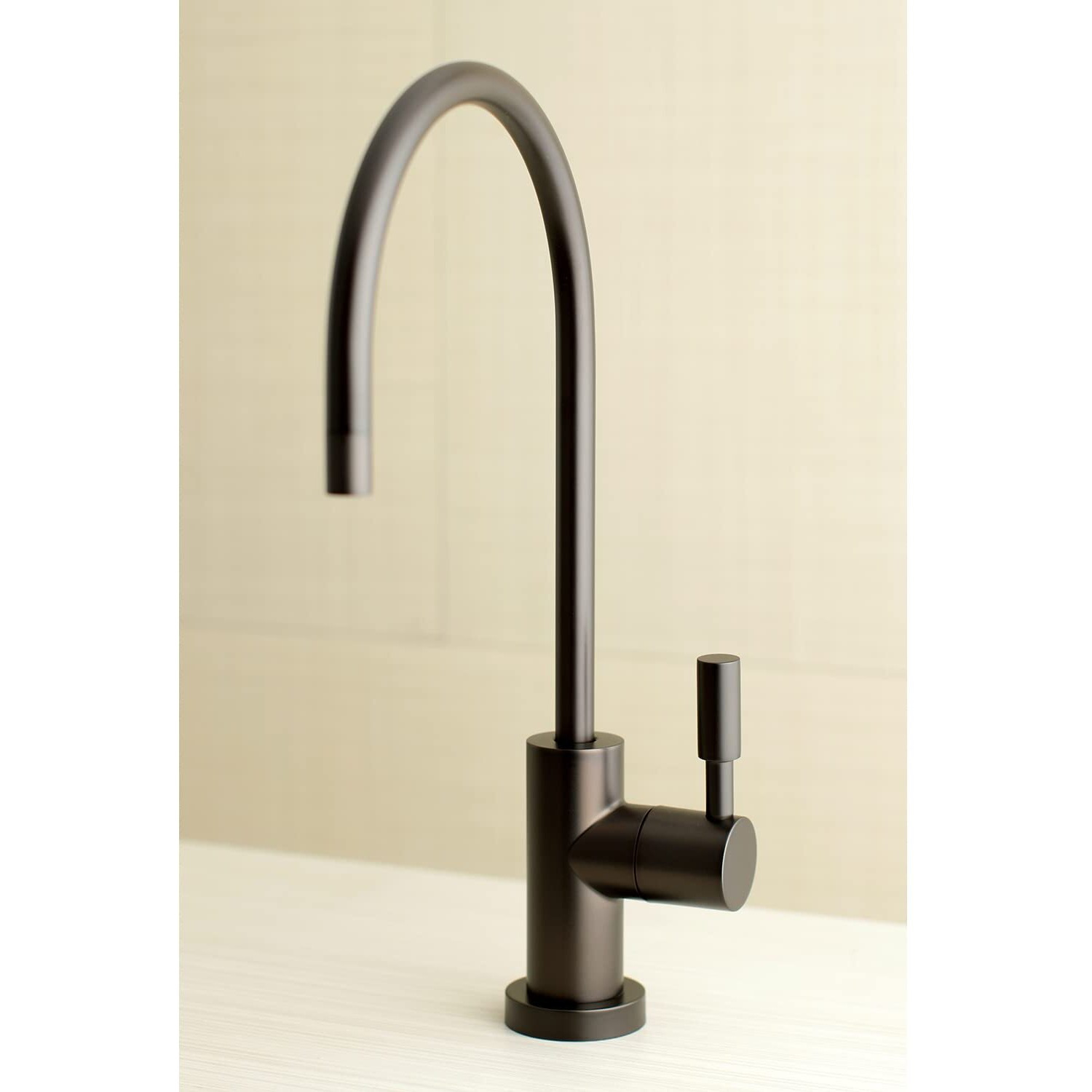 Kingston Brass Ksag8195Dl Concord Cold-Water Filtration Faucet, Oil Rubbed Bronze, 5-3/4  In. Spout Reach
