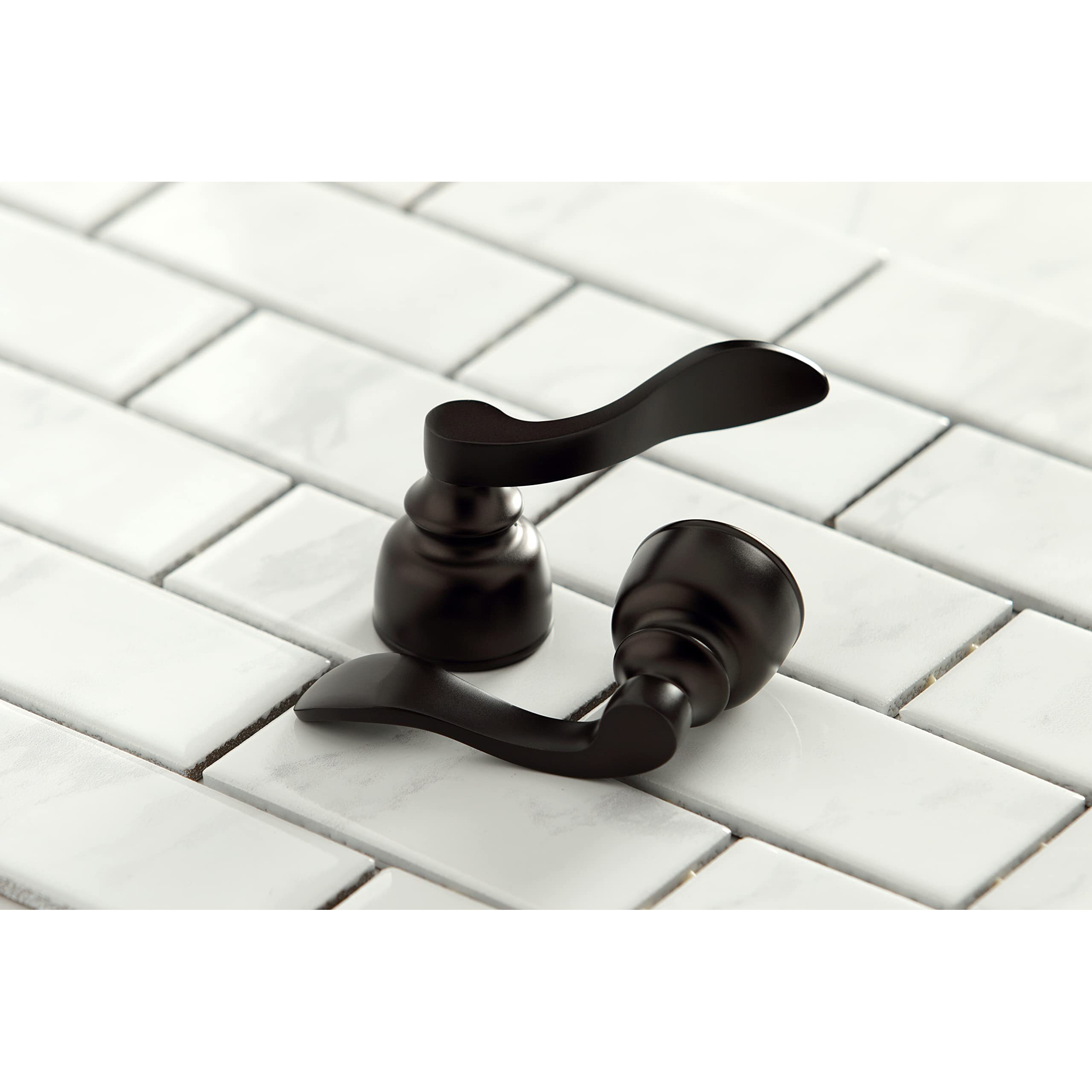 Kingston Brass Kb8795Nfl Nuwave French 8"" Centerset Kitchen Faucet, 10.75 X 10 X 2.25, Oil Rubbed Bronze