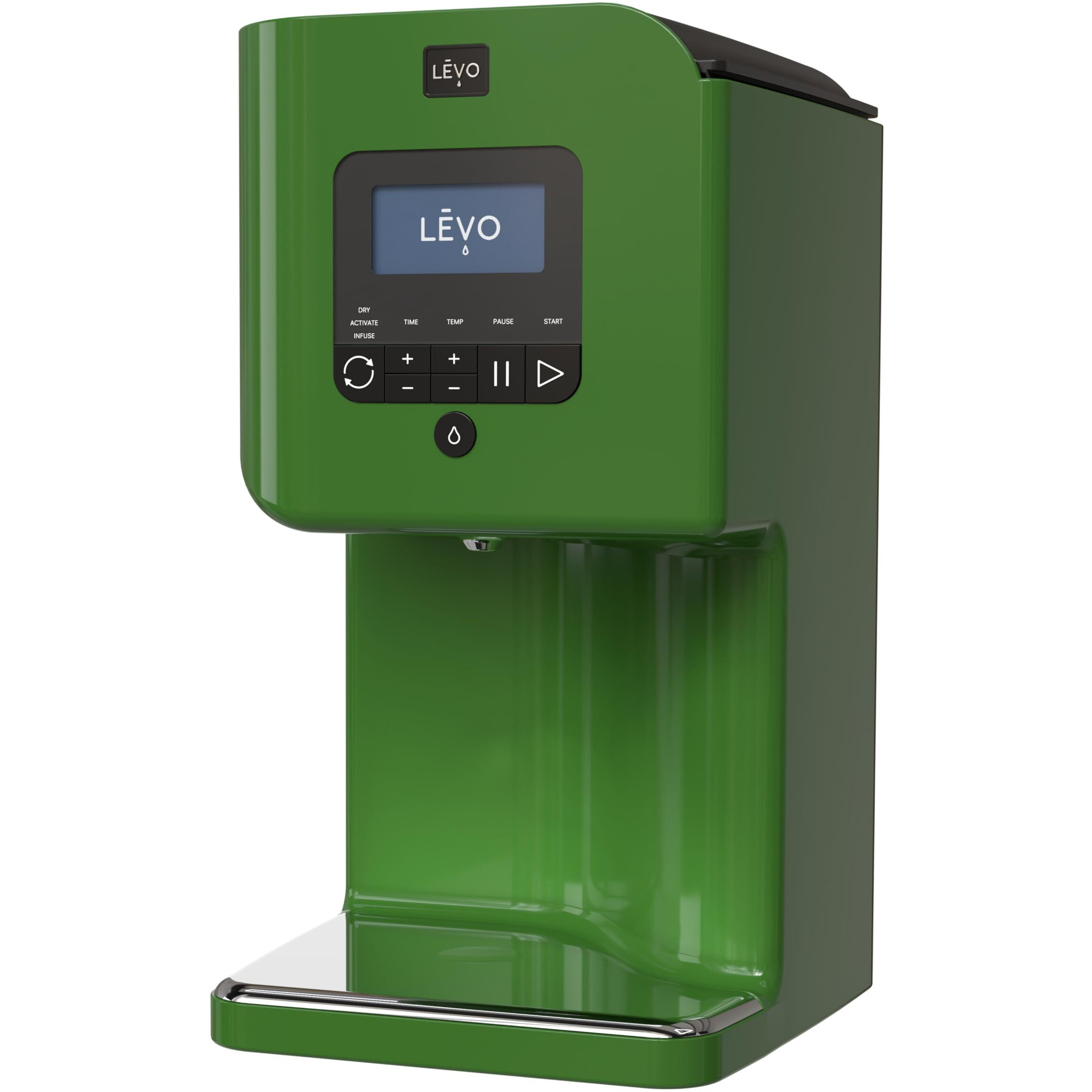 Levo Ii+ - Herbal Oil Infusion Machine Plus Filter Technology - Botanical Extractor, Herb Dryer, Decarboxylator, & Oil Infuser - Easy Edible Infusion Maker For Gummies, Brownies, & More - Garden Green