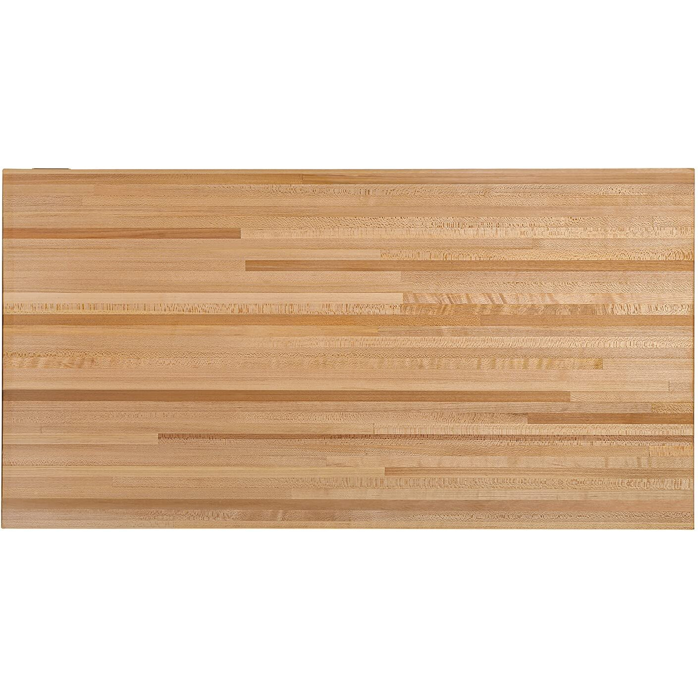 Consdan Butcher Block Countertop, 42 X 25 Inches, Usa Grown Solid Hard Maple Hardwood, For Kitchen Island, Laundry Room, Rv, Camper, Office Desk, Bar Table, Prefinished With Food-Safe Oil, 1.5"" Thick