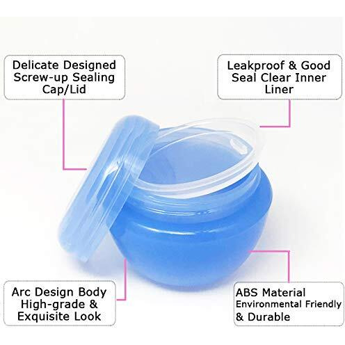 Wopanxye 12Pack 30Ml Refillable Cosmetic Container, 30G Small Frosted Sample Jars With Inner Liner For Lip Gloss Balm Mascara Oils Creams Bath Lotions Face Makeup Nail Pills, Free Spatulas & Label