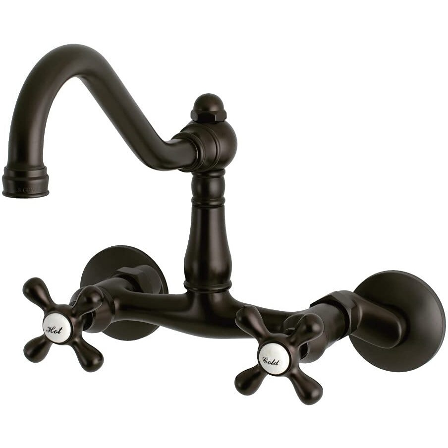 Kingston Brass Ks3225Ax Vintage Kitchen Faucet, 8-1/2"", Oil-Rubbed Bronze