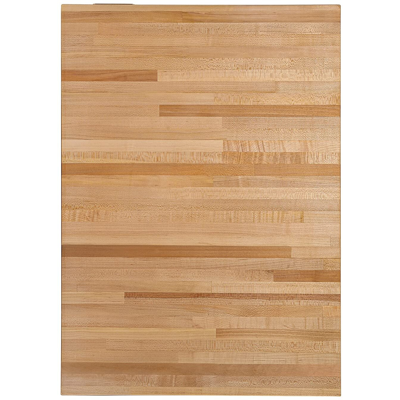 Consdan Butcher Block Countertop, 12 X 25 Inches, Usa Grown Solid Hard Maple Hardwood, For Kitchen Island, Laundry Room, Rv, Camper, Office Desk, Bar Table, Prefinished With Food-Safe Oil, 1.5"" Thick
